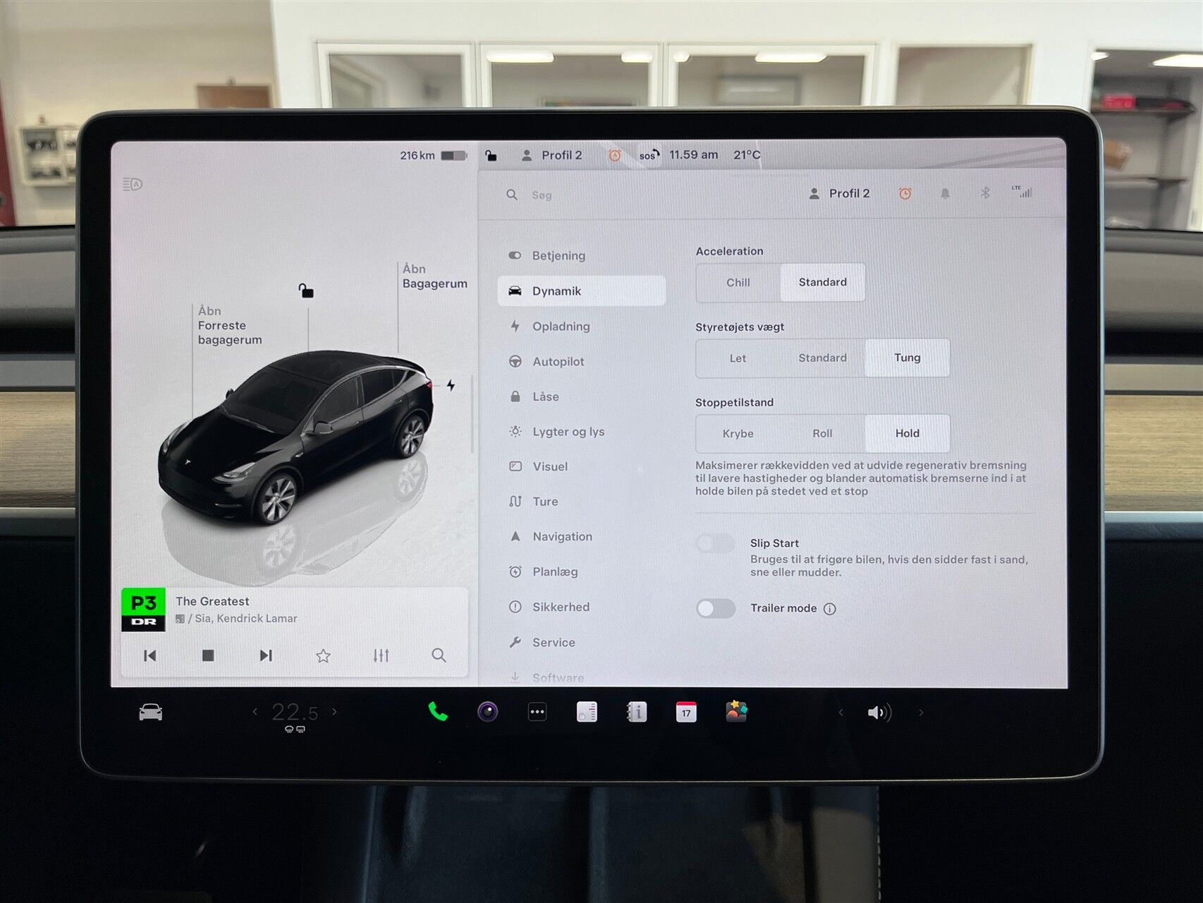 Billede af Tesla Model Y EL RWD 299HK 5d Aut.