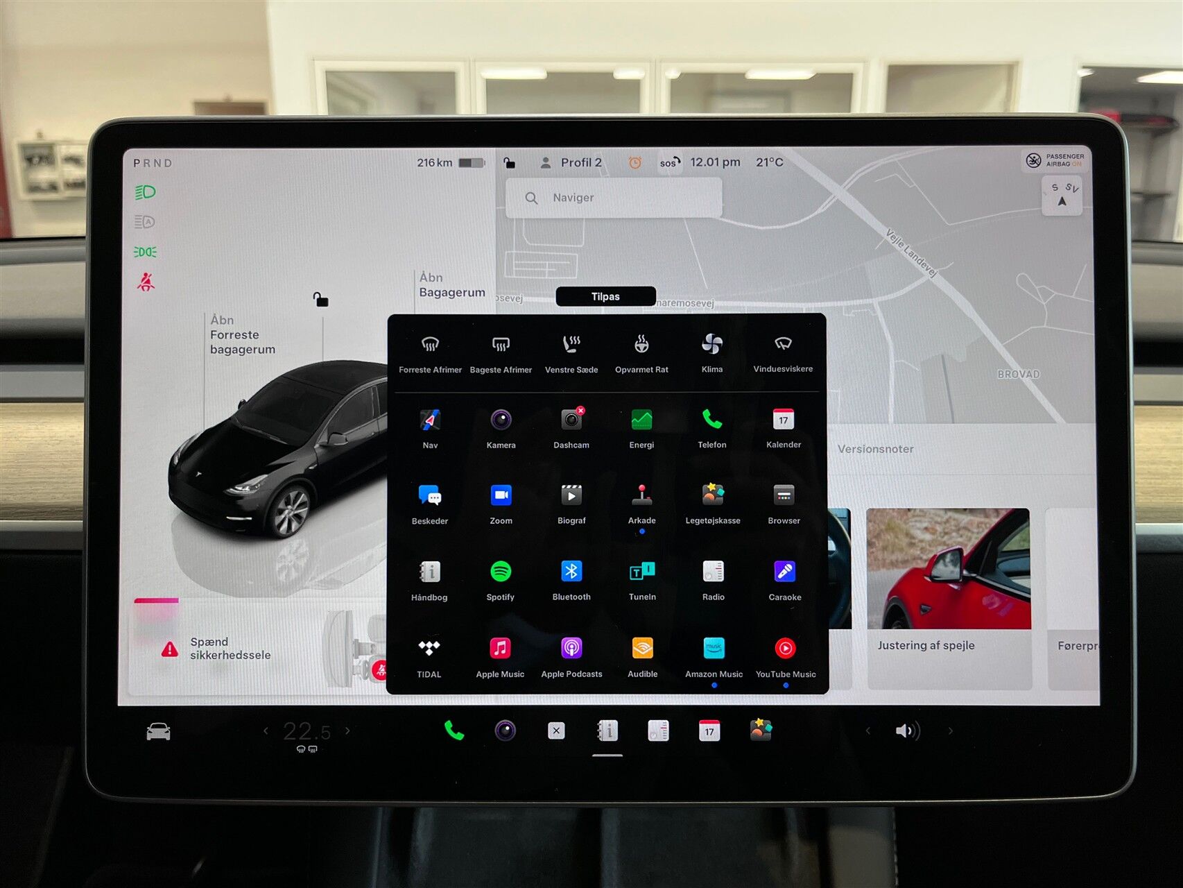 Billede af Tesla Model Y EL RWD 299HK 5d Aut.
