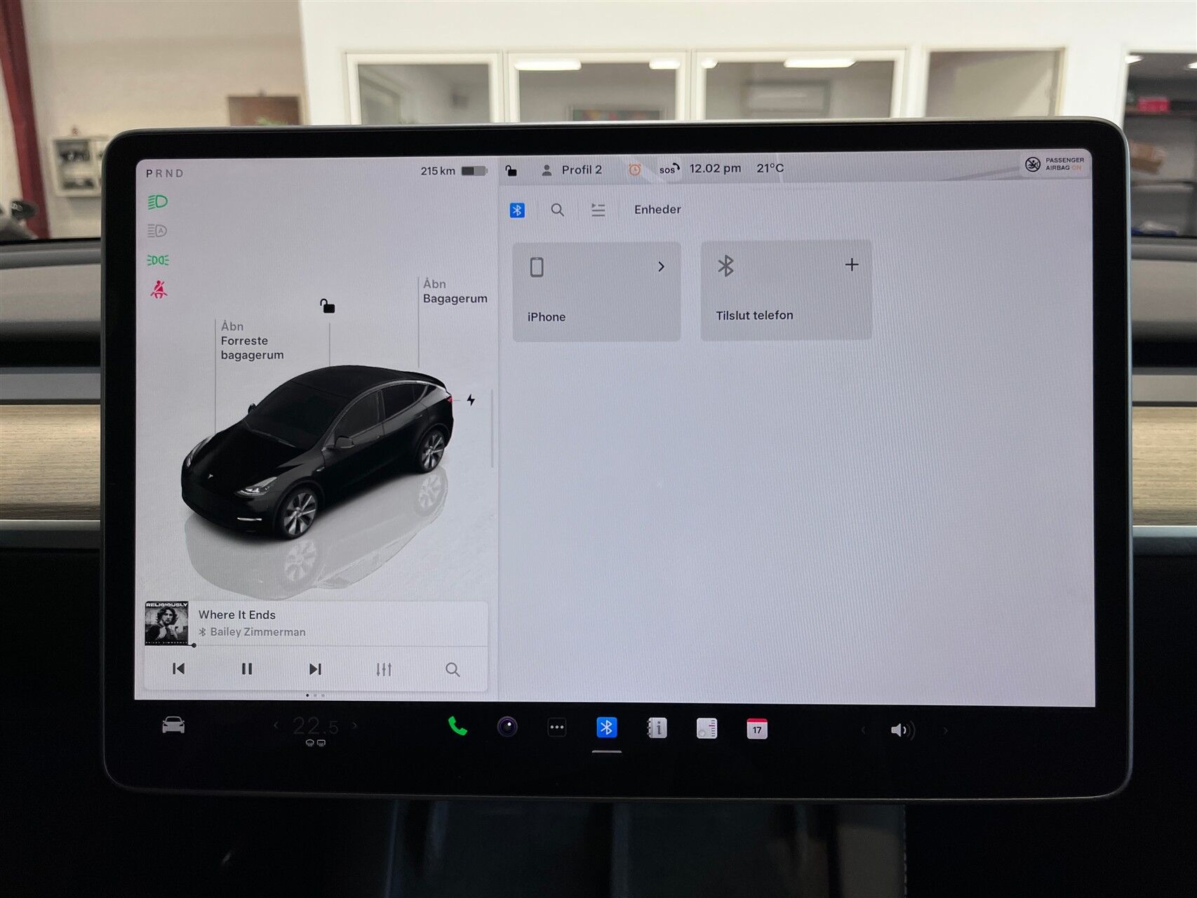 Billede af Tesla Model Y EL RWD 299HK 5d Aut.
