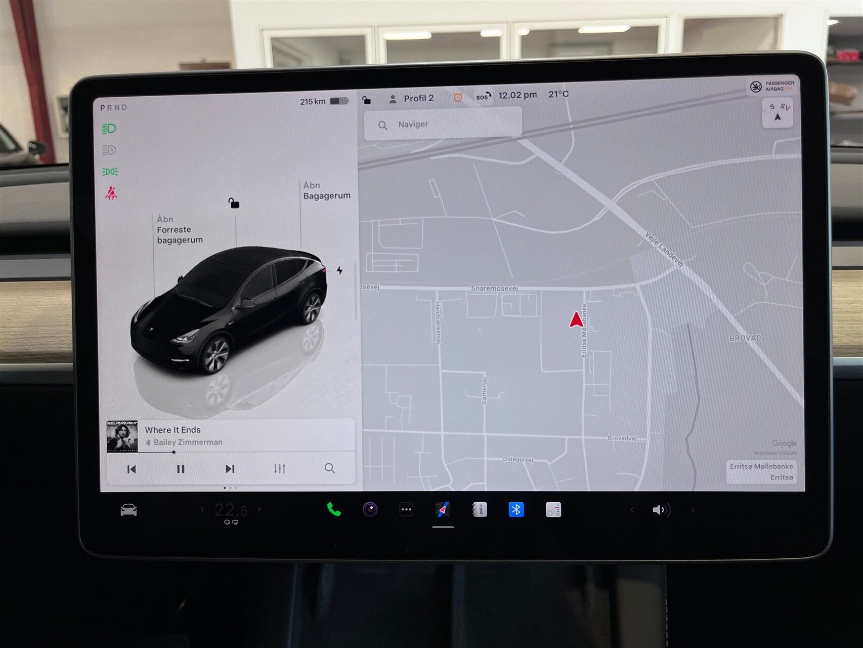 Billede af Tesla Model Y EL RWD 299HK 5d Aut.