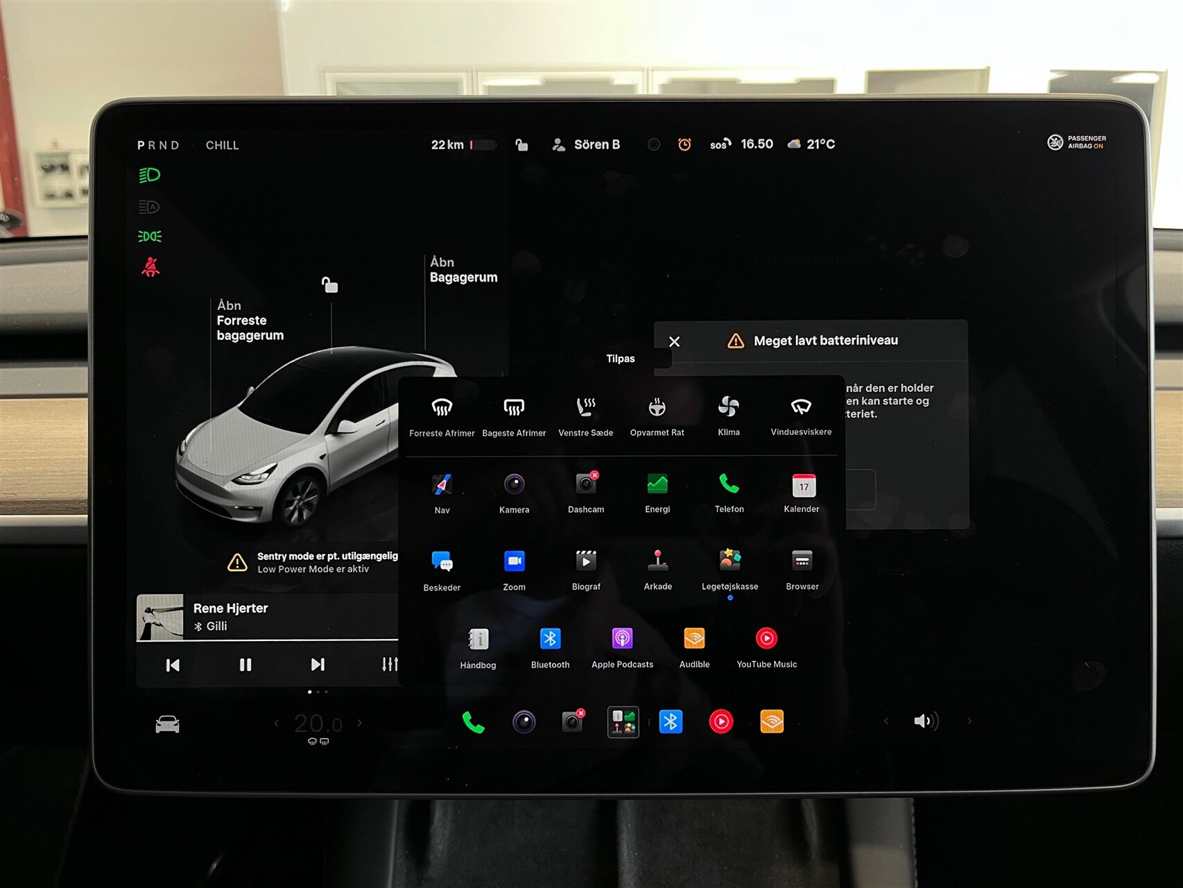 Billede af Tesla Model Y EL RWD 299HK 5d Aut.