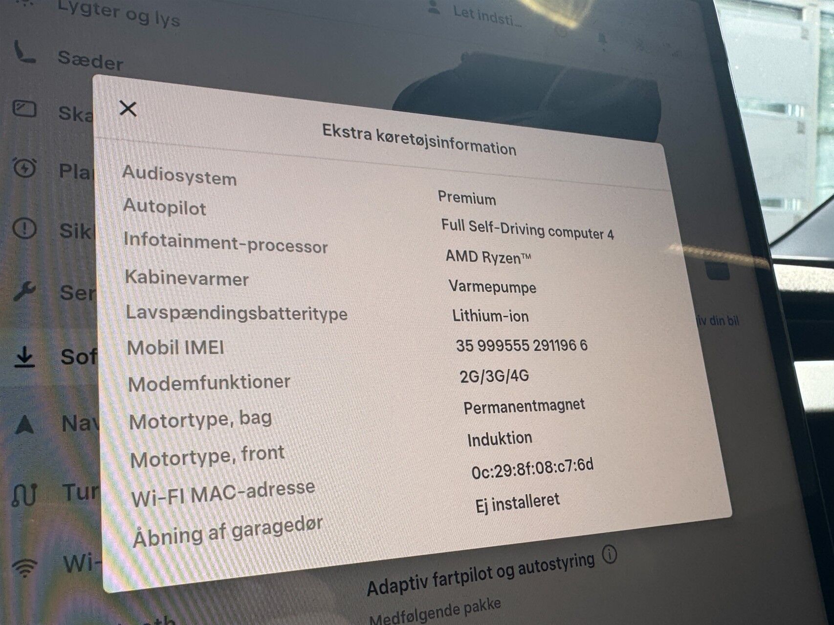 Billede af Tesla Model 3 EL Long Range AWD 498HK Aut.