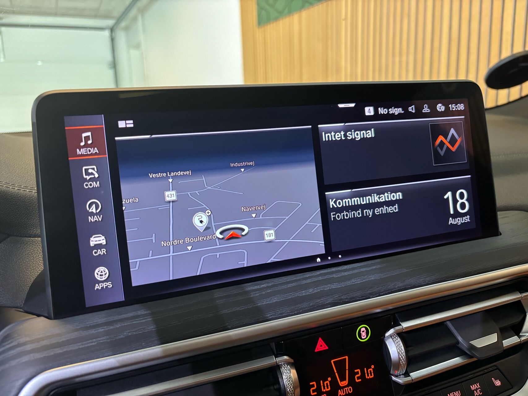 Billede af BMW iX3 EL M-Sport Charged 286HK 5d Aut.