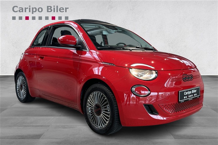 Fiat 500e EL RED 118HK Cabr. Aut.