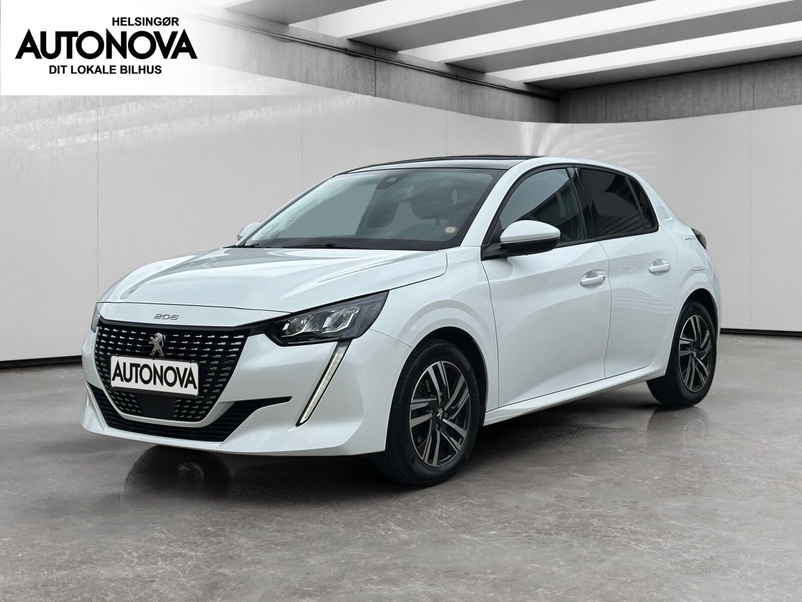 Billede af Peugeot 208 1,2 PureTech Allure Sky 100HK 5d 6g