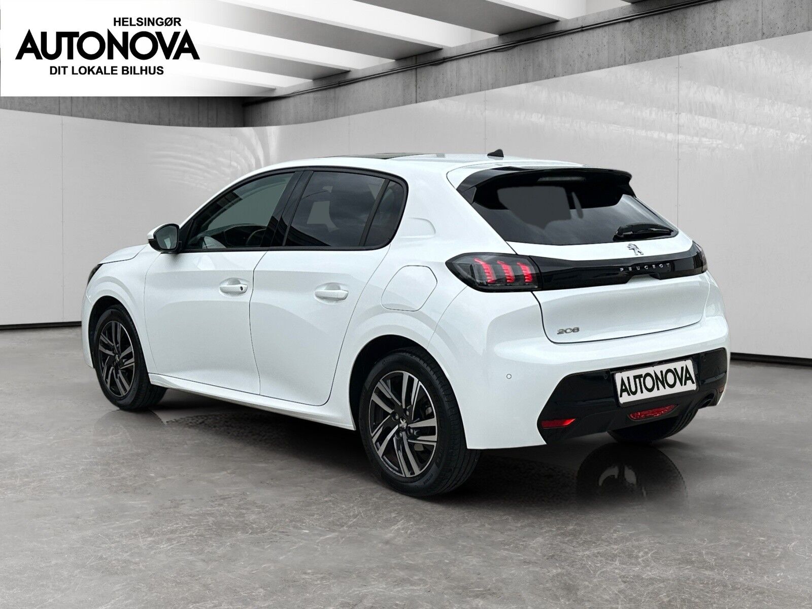 Billede af Peugeot 208 1,2 PureTech Allure Sky 100HK 5d 6g