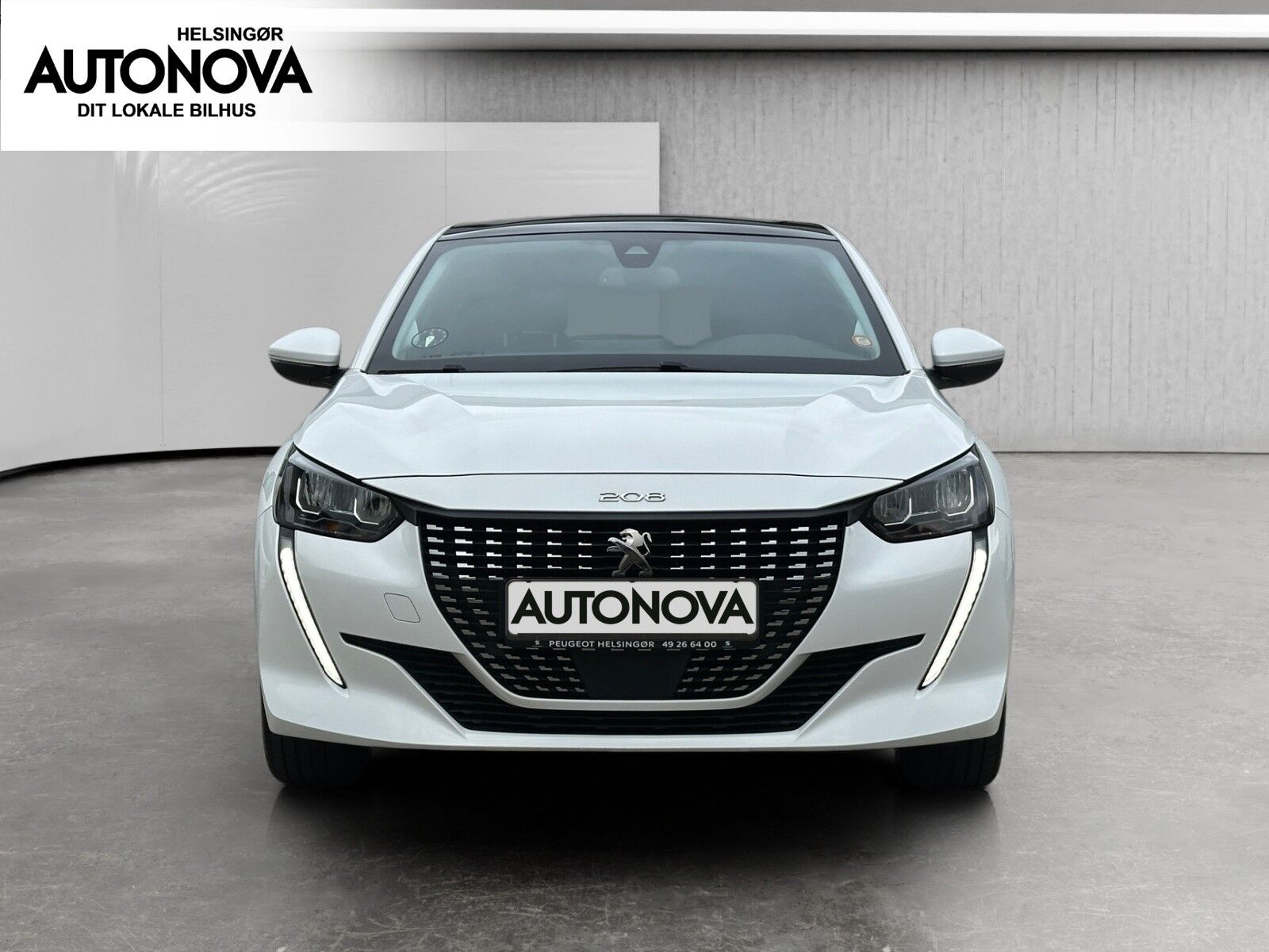 Billede af Peugeot 208 1,2 PureTech Allure Sky 100HK 5d 6g