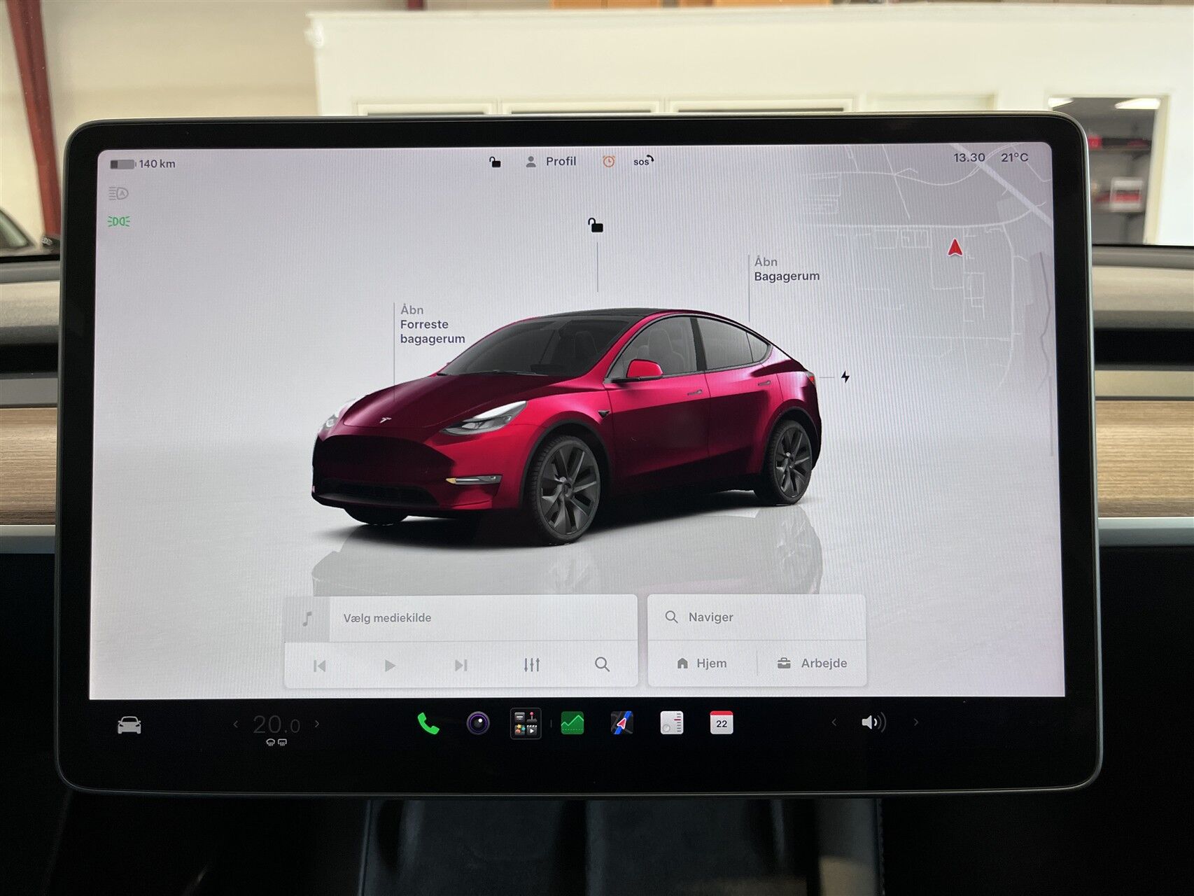Billede af Tesla Model Y EL RWD 299HK 5d Aut.