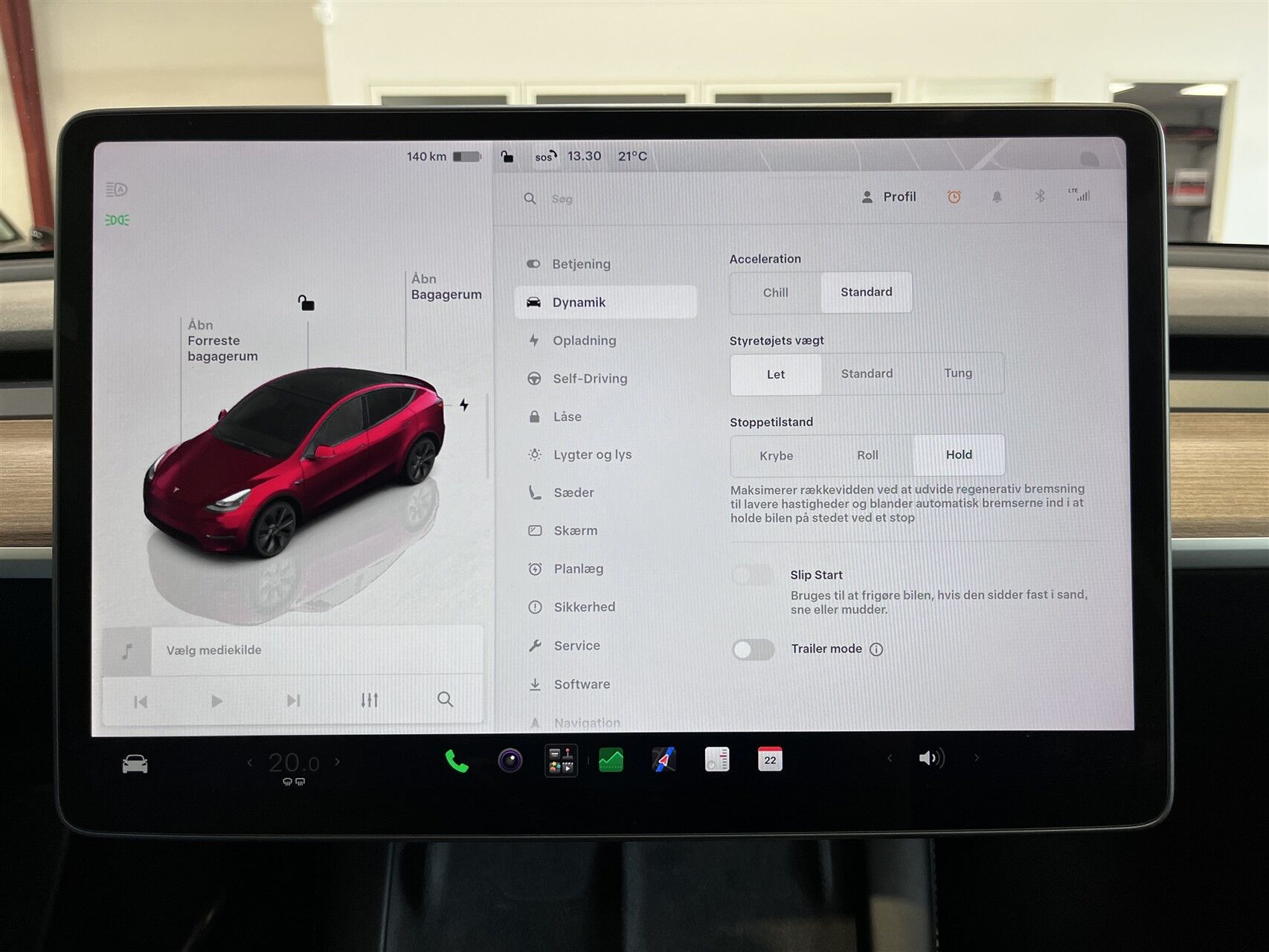 Billede af Tesla Model Y EL RWD 299HK 5d Aut.