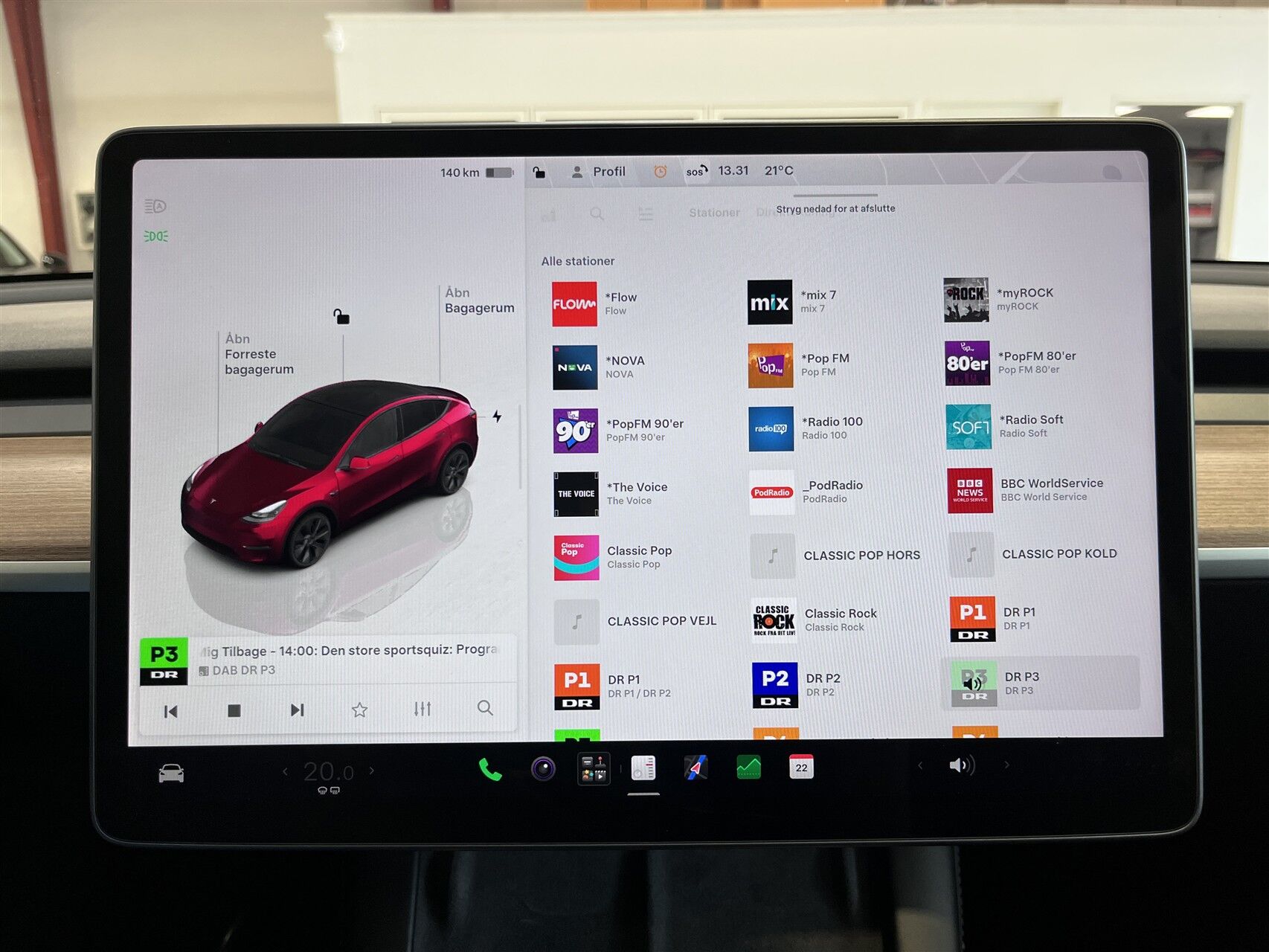 Billede af Tesla Model Y EL RWD 299HK 5d Aut.
