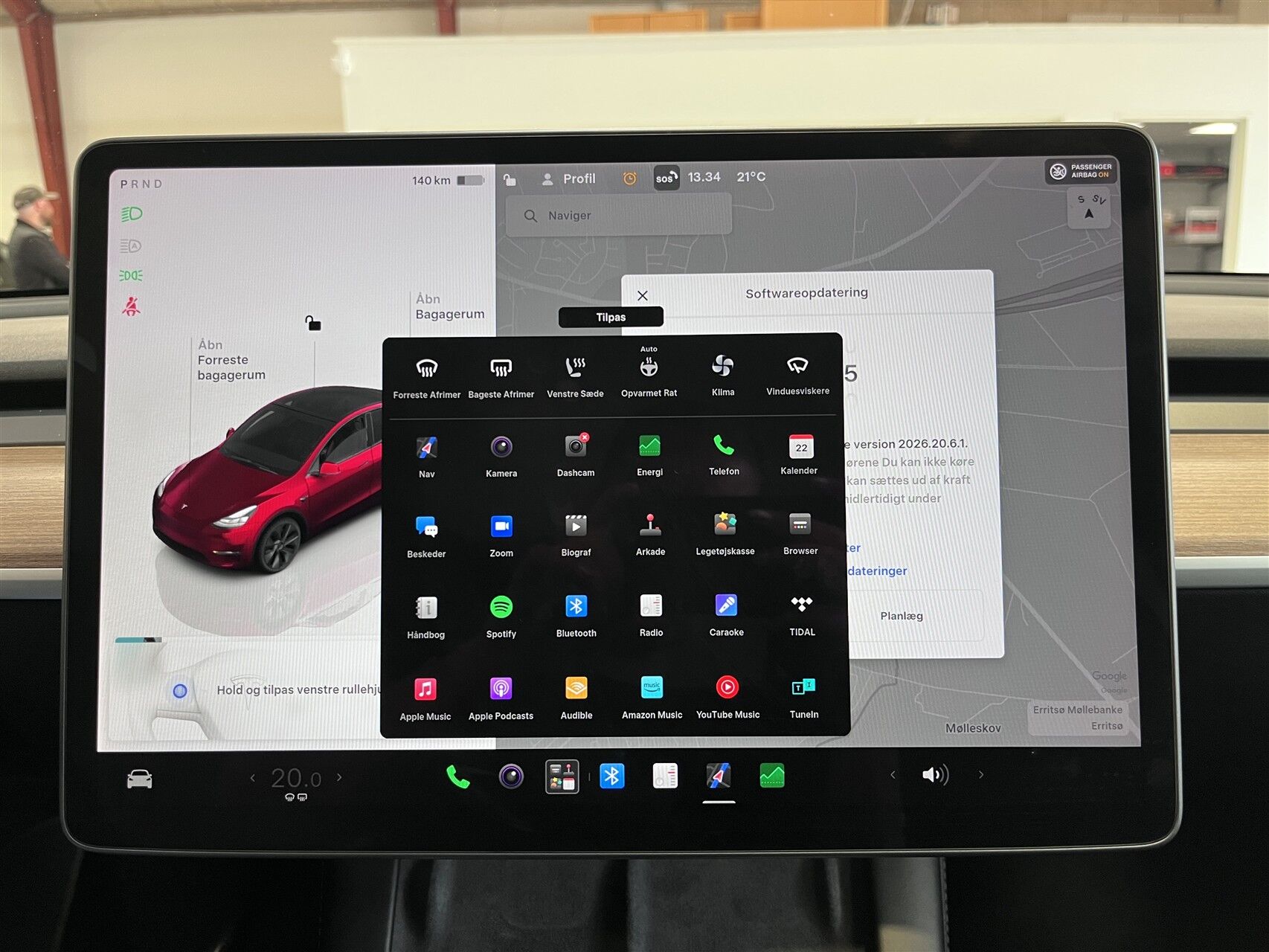 Billede af Tesla Model Y EL RWD 299HK 5d Aut.
