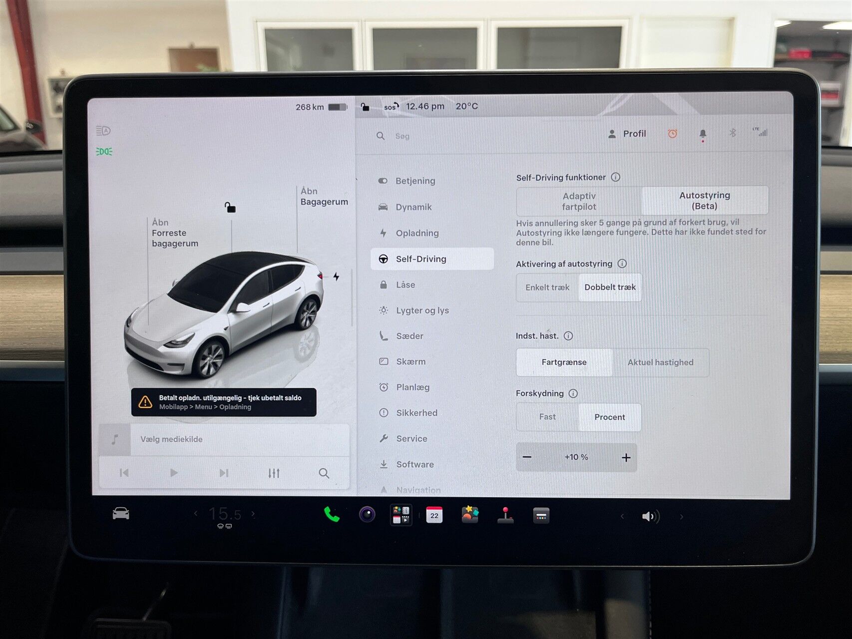 Billede af Tesla Model Y EL RWD 299HK 5d Aut.