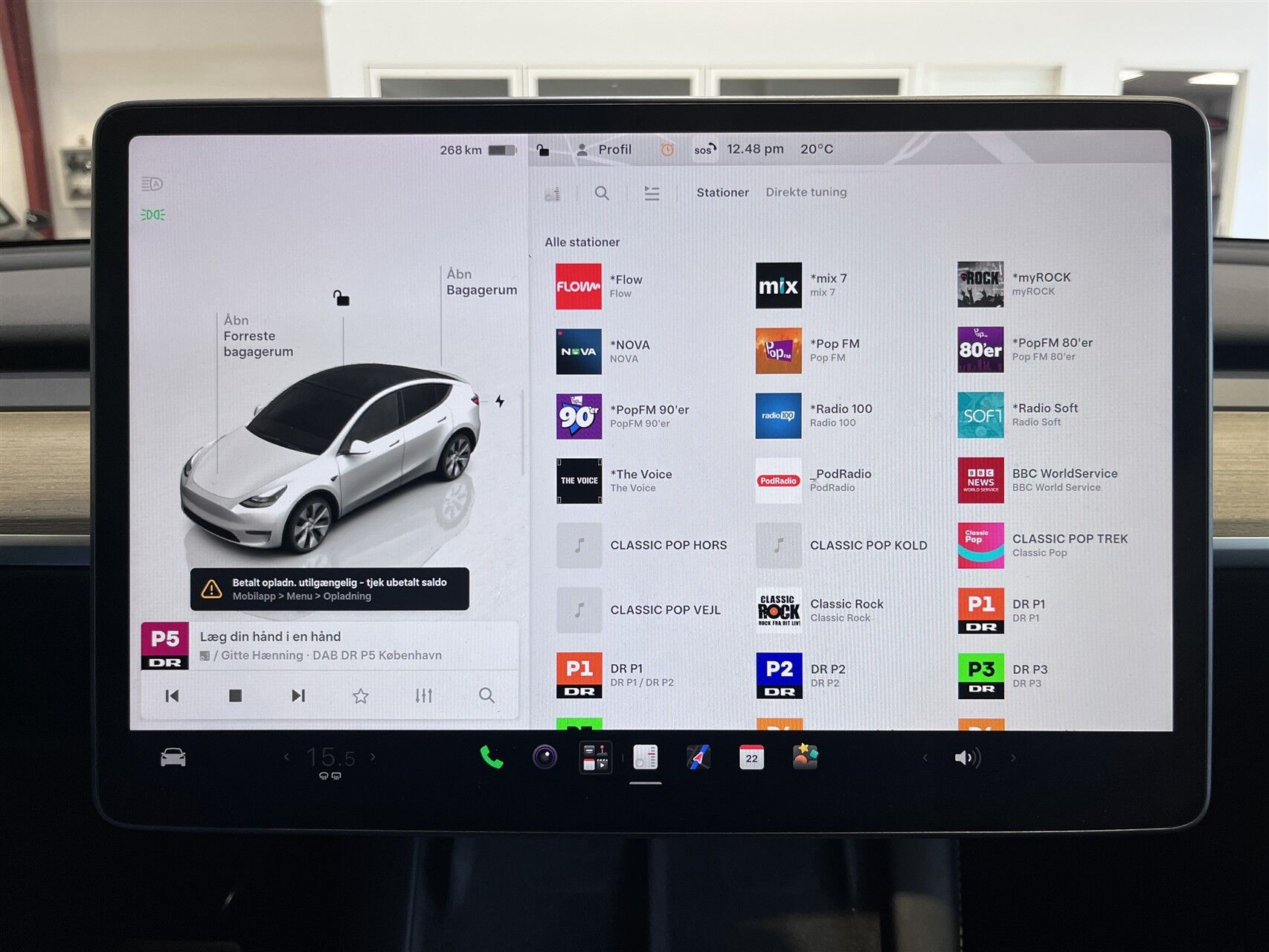 Billede af Tesla Model Y EL RWD 299HK 5d Aut.
