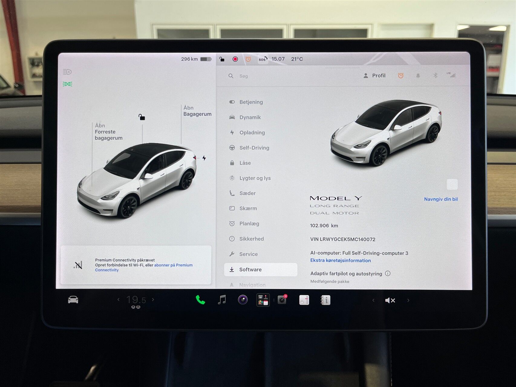 Billede af Tesla Model Y EL Long Range AWD 514HK 5d Aut.