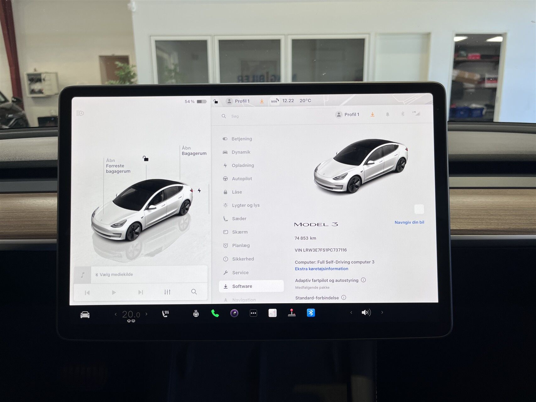 Billede af Tesla Model 3 EL Standard Range 283HK Aut.