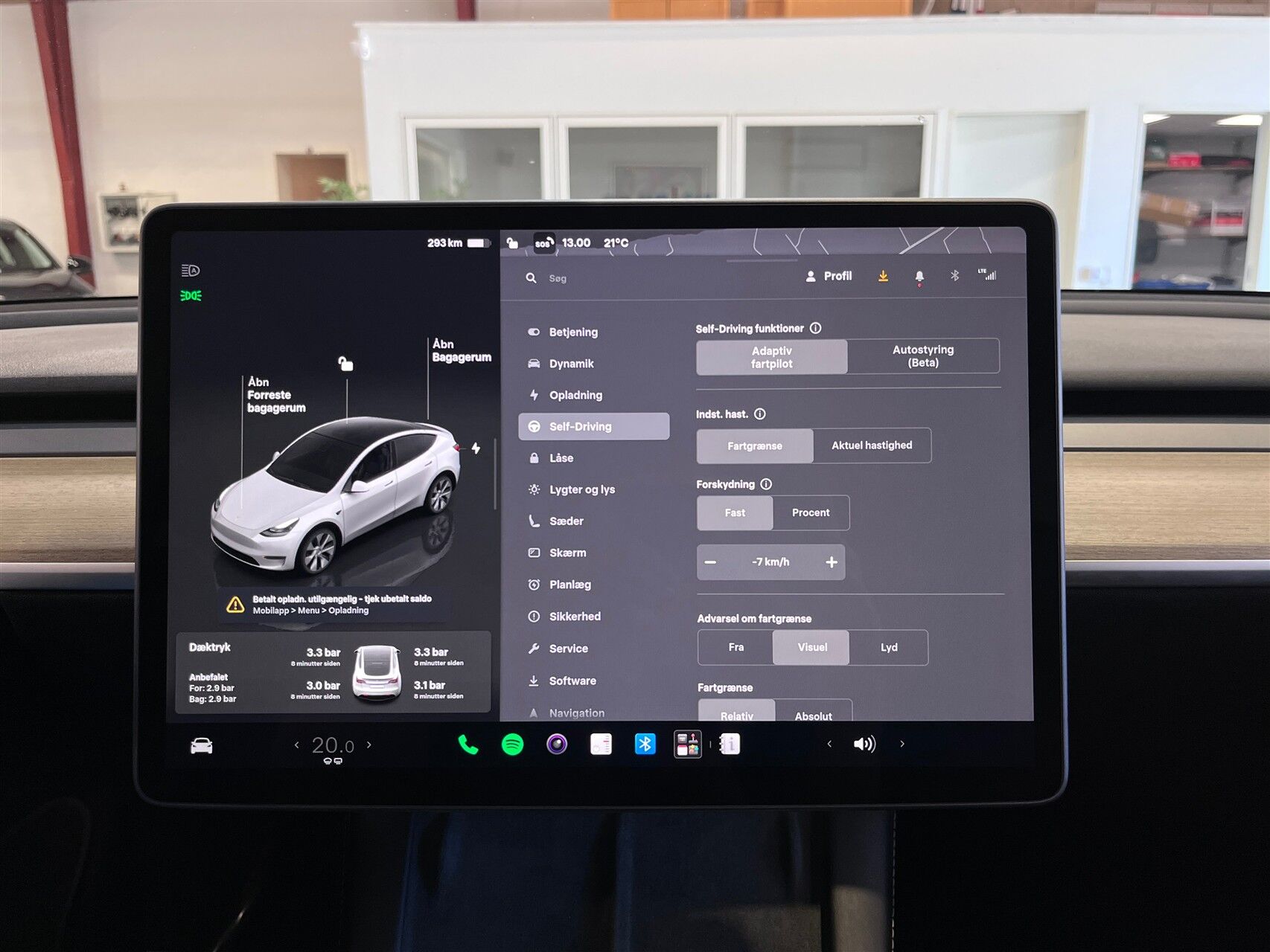 Billede af Tesla Model Y EL RWD 299HK 5d Aut.