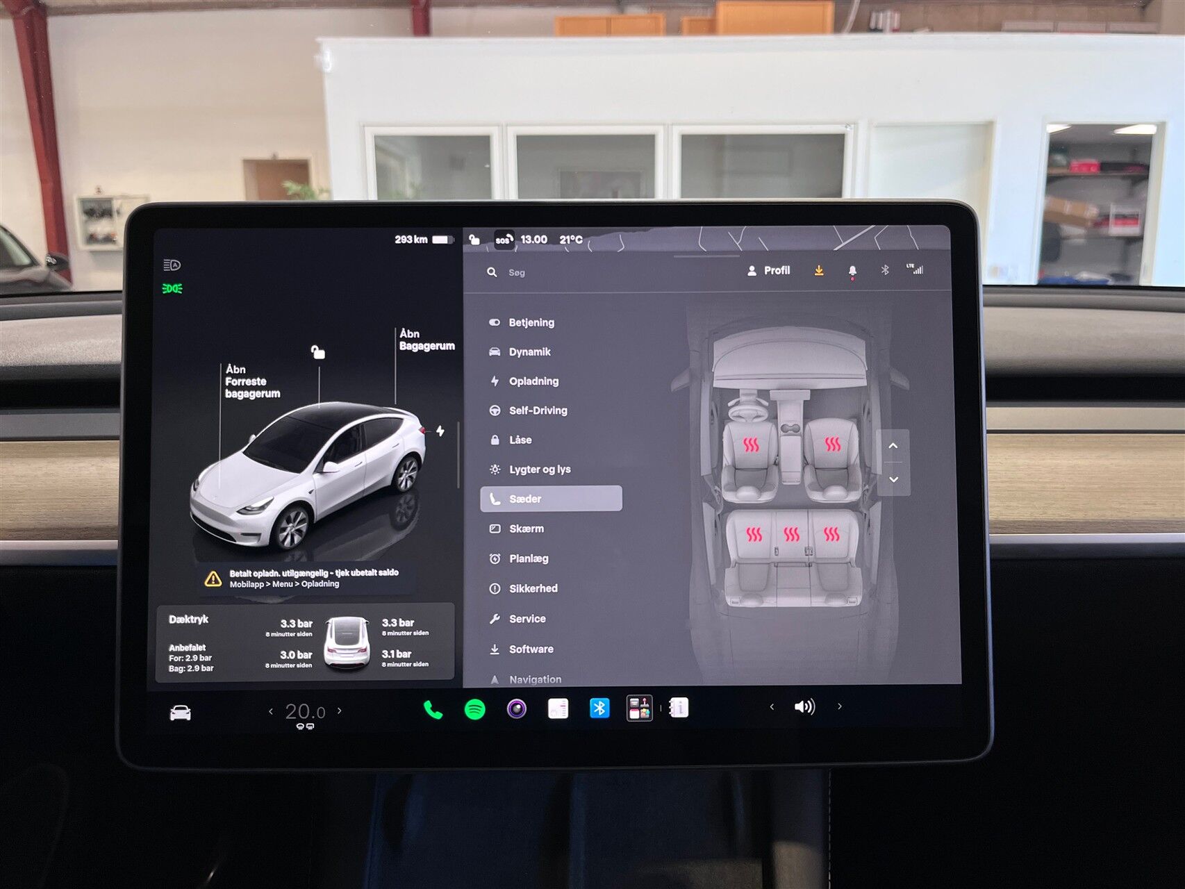 Billede af Tesla Model Y EL RWD 299HK 5d Aut.