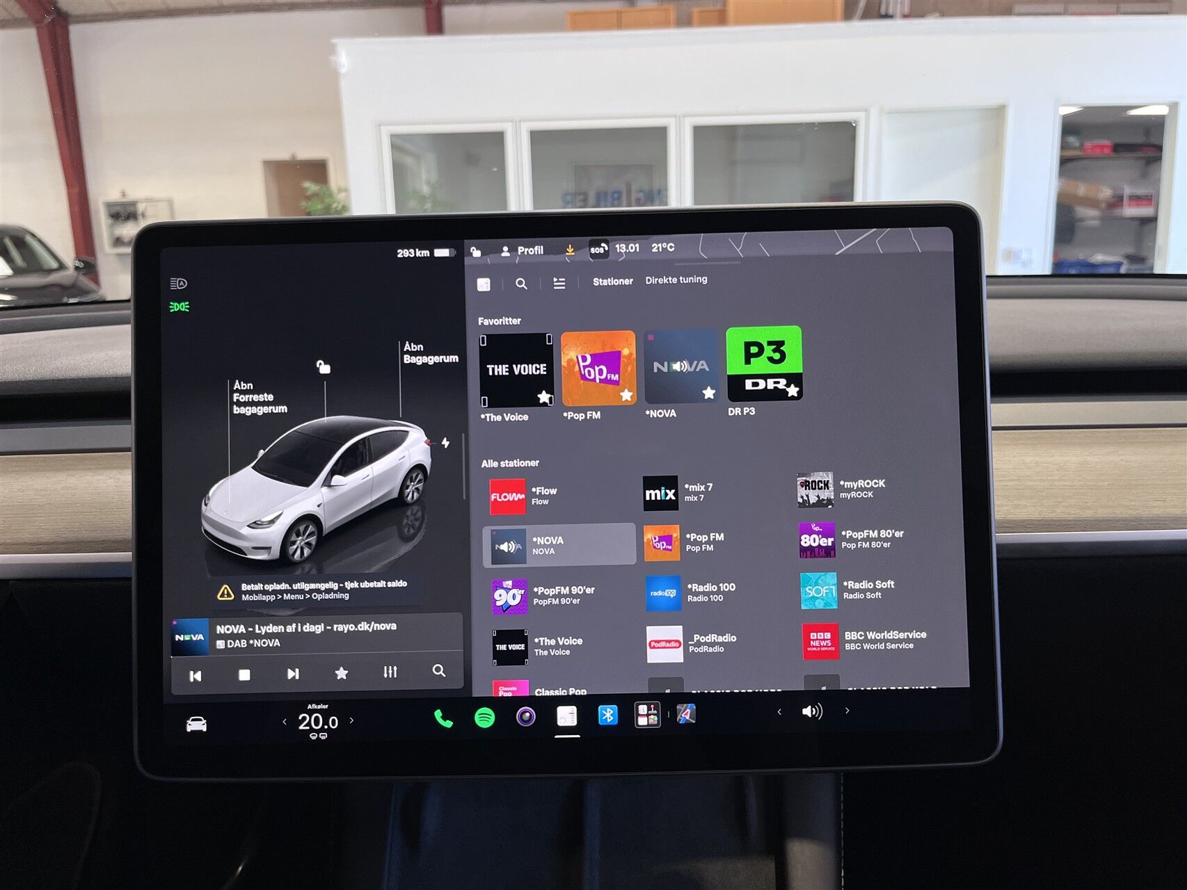 Billede af Tesla Model Y EL RWD 299HK 5d Aut.