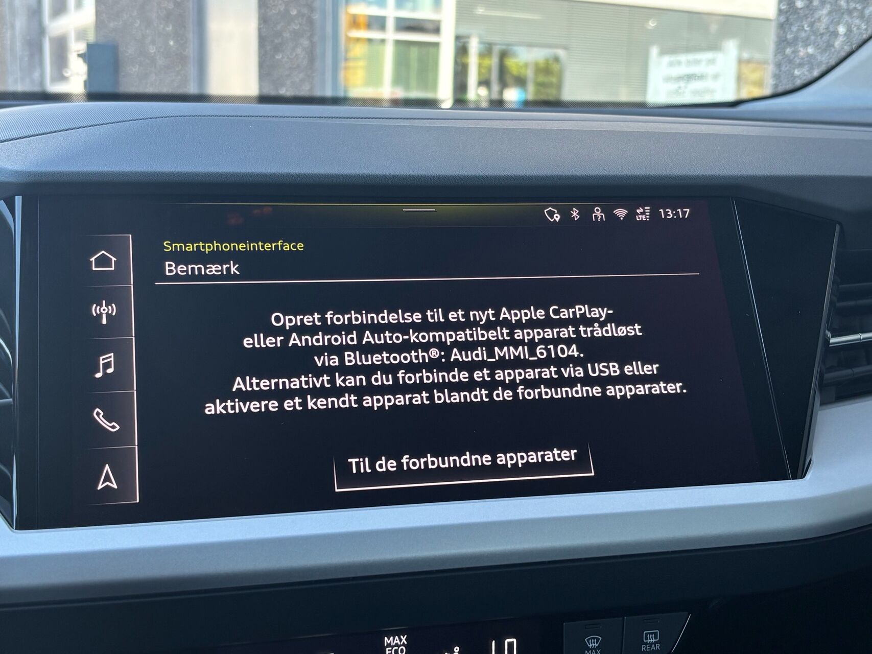 Billede af Audi Q4 Sportback 40 E-tron 204HK 5d Aut.