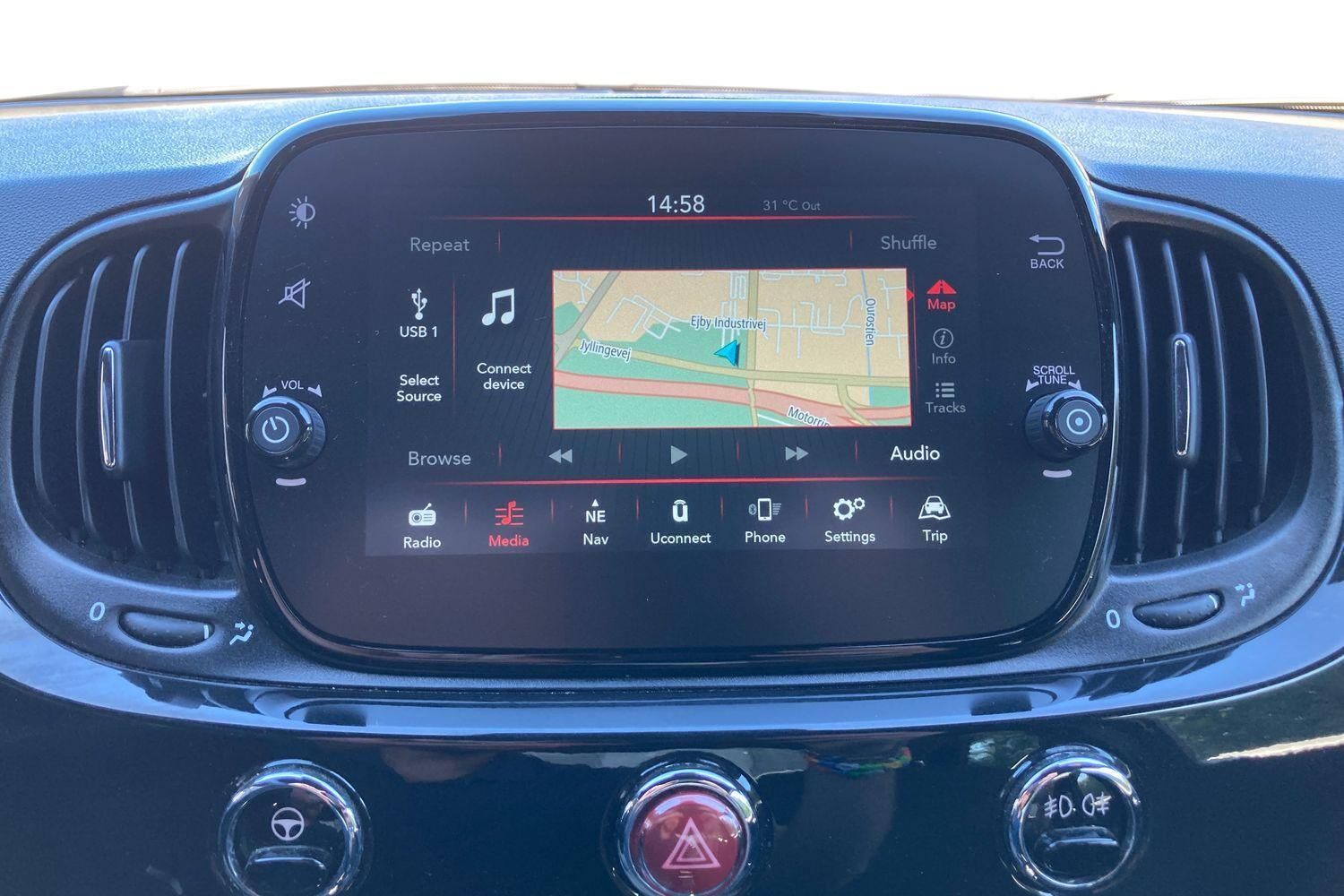 Billede af Fiat 500 1,0 Mild hybrid Bellavita 70HK 3d 6g