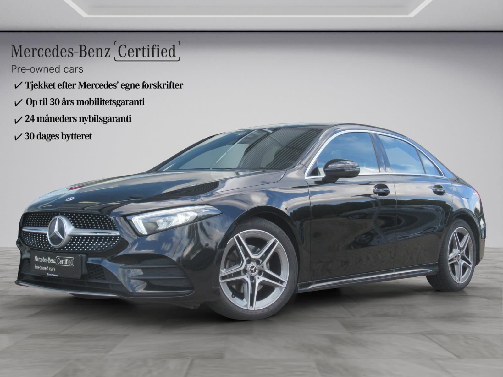 Billede af Mercedes-Benz A200 d 2,0 CDI AMG Line 8G-DCT 150HK 8g Aut.