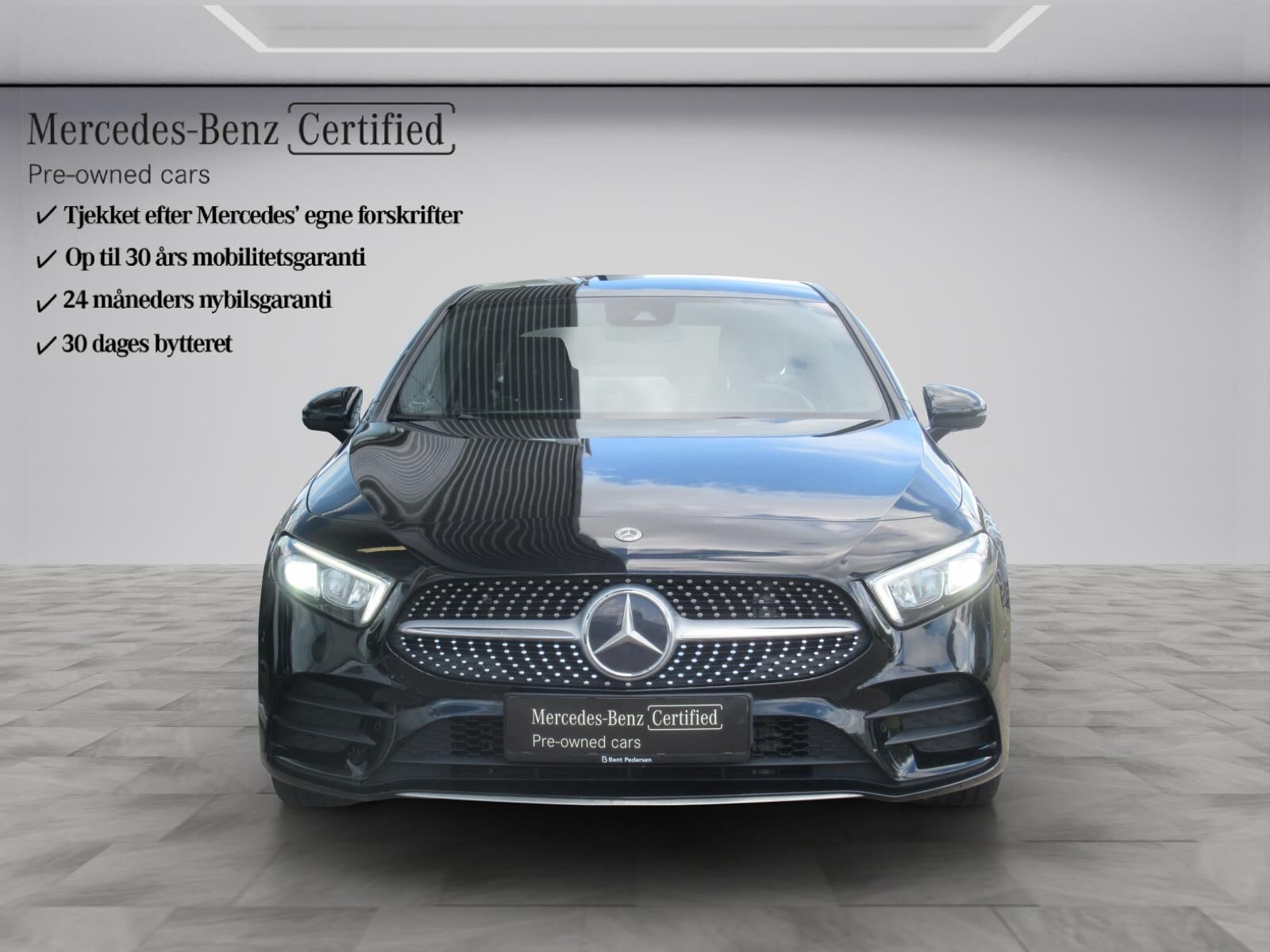 Billede af Mercedes-Benz A200 d 2,0 CDI AMG Line 8G-DCT 150HK 8g Aut.