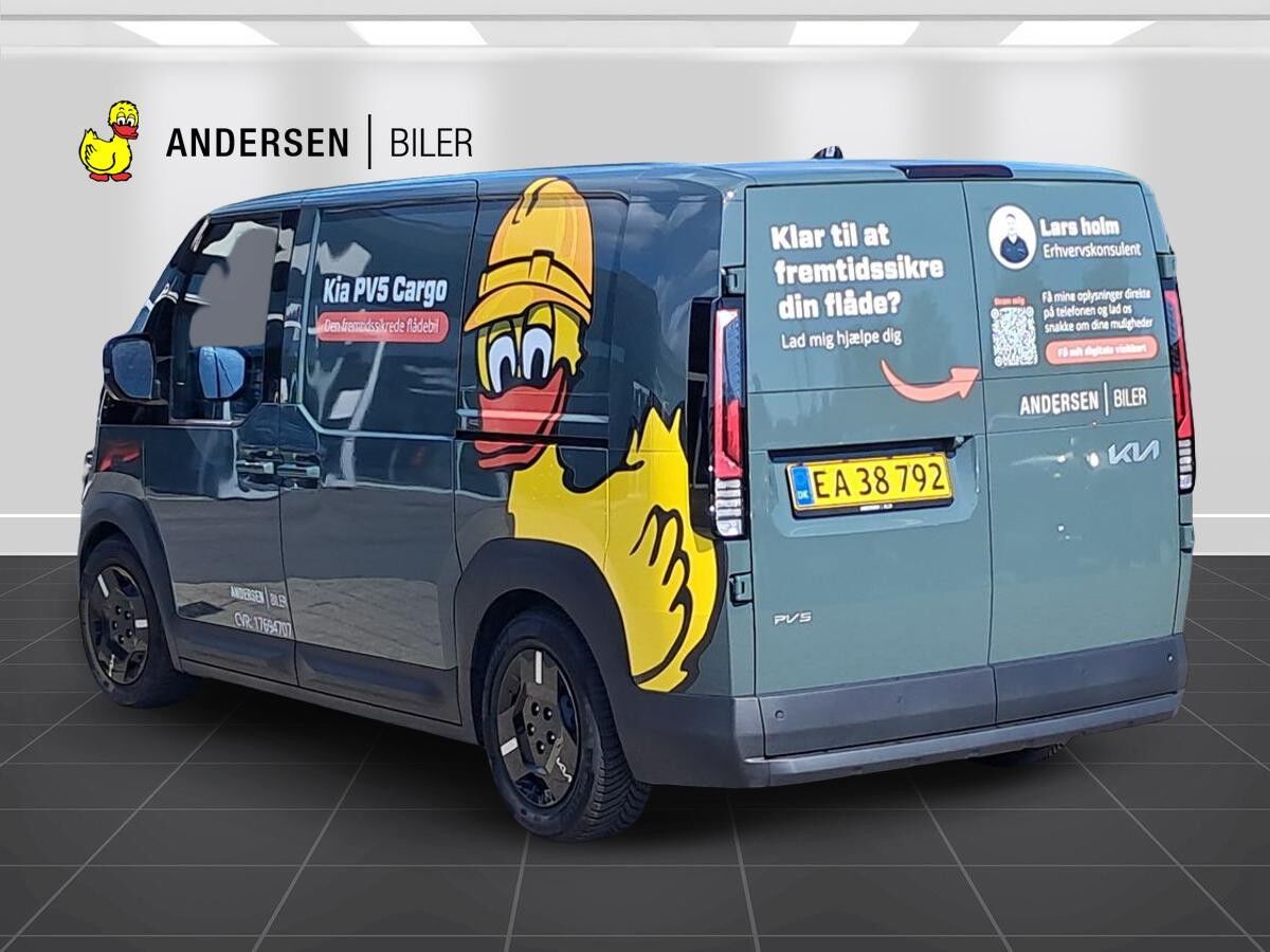 Billede af Kia PV5 Cargo L2H1 m. ekstra skydedør LongRange 163hk Reduktion