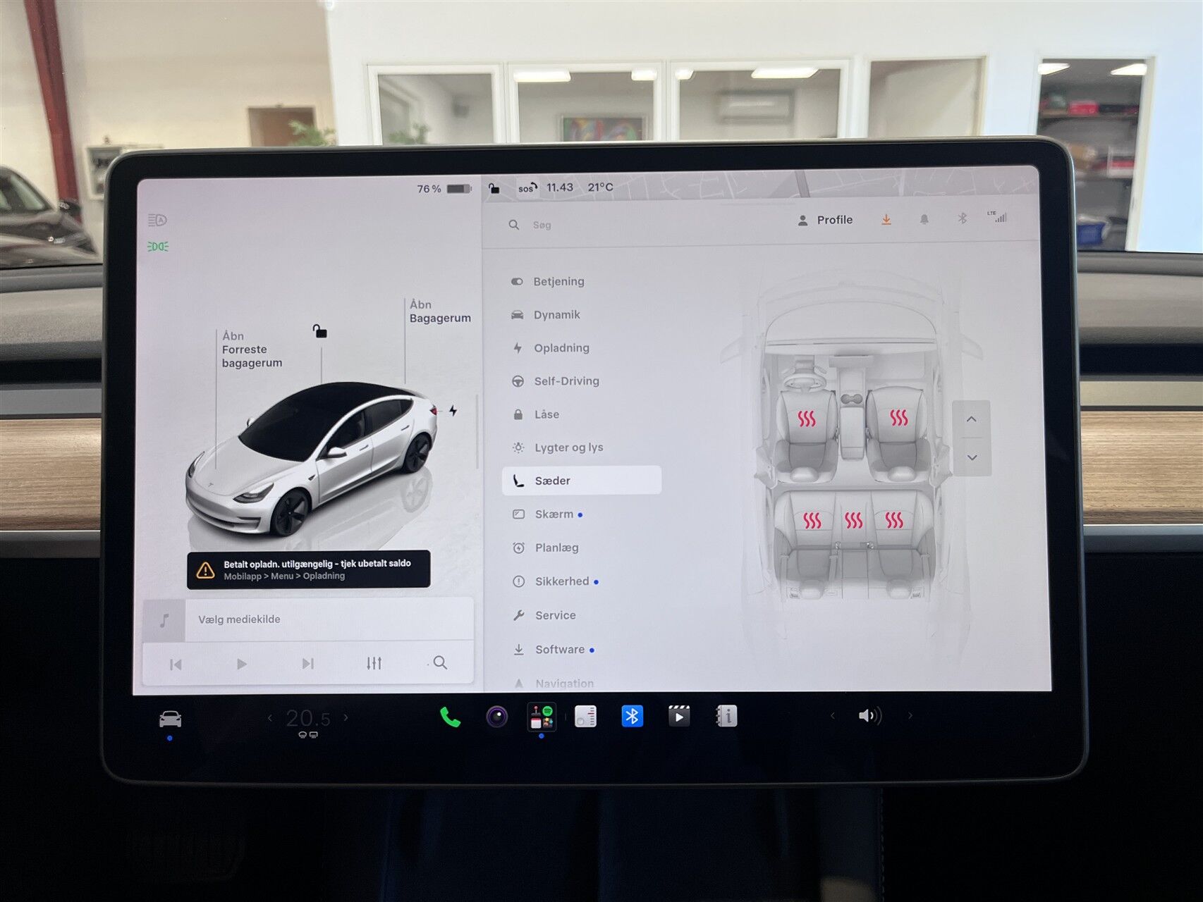 Billede af Tesla Model 3 EL 283HK Aut.
