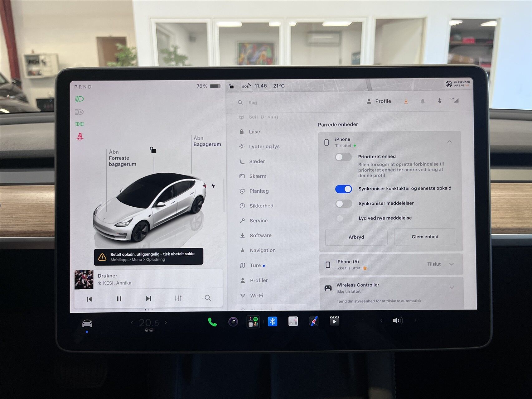 Billede af Tesla Model 3 EL 283HK Aut.