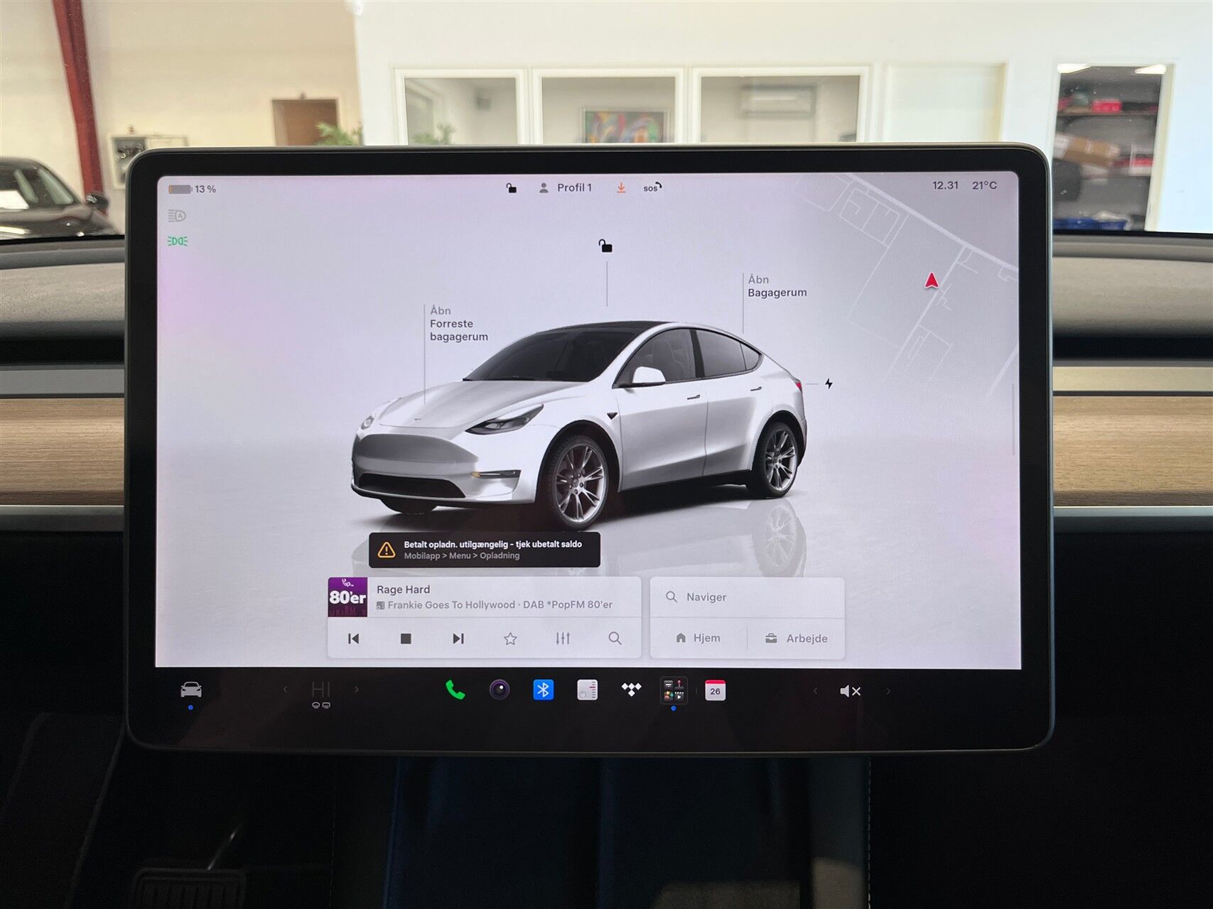 Billede af Tesla Model Y EL RWD 299HK 5d Aut.