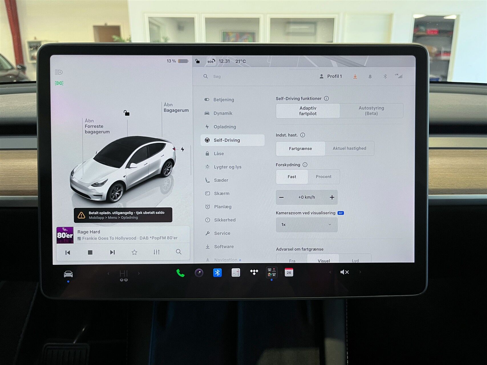 Billede af Tesla Model Y EL RWD 299HK 5d Aut.