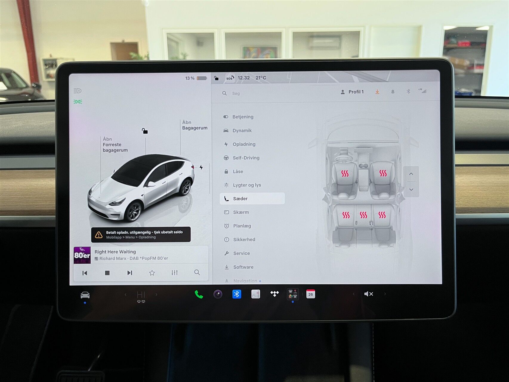 Billede af Tesla Model Y EL RWD 299HK 5d Aut.