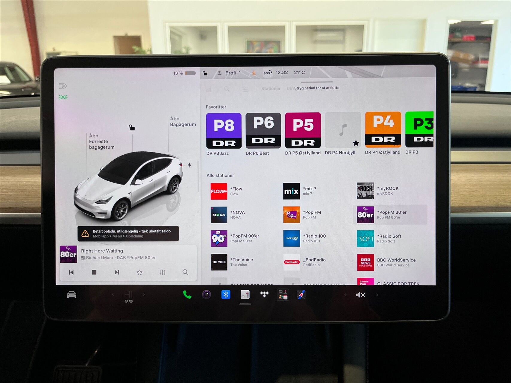 Billede af Tesla Model Y EL RWD 299HK 5d Aut.