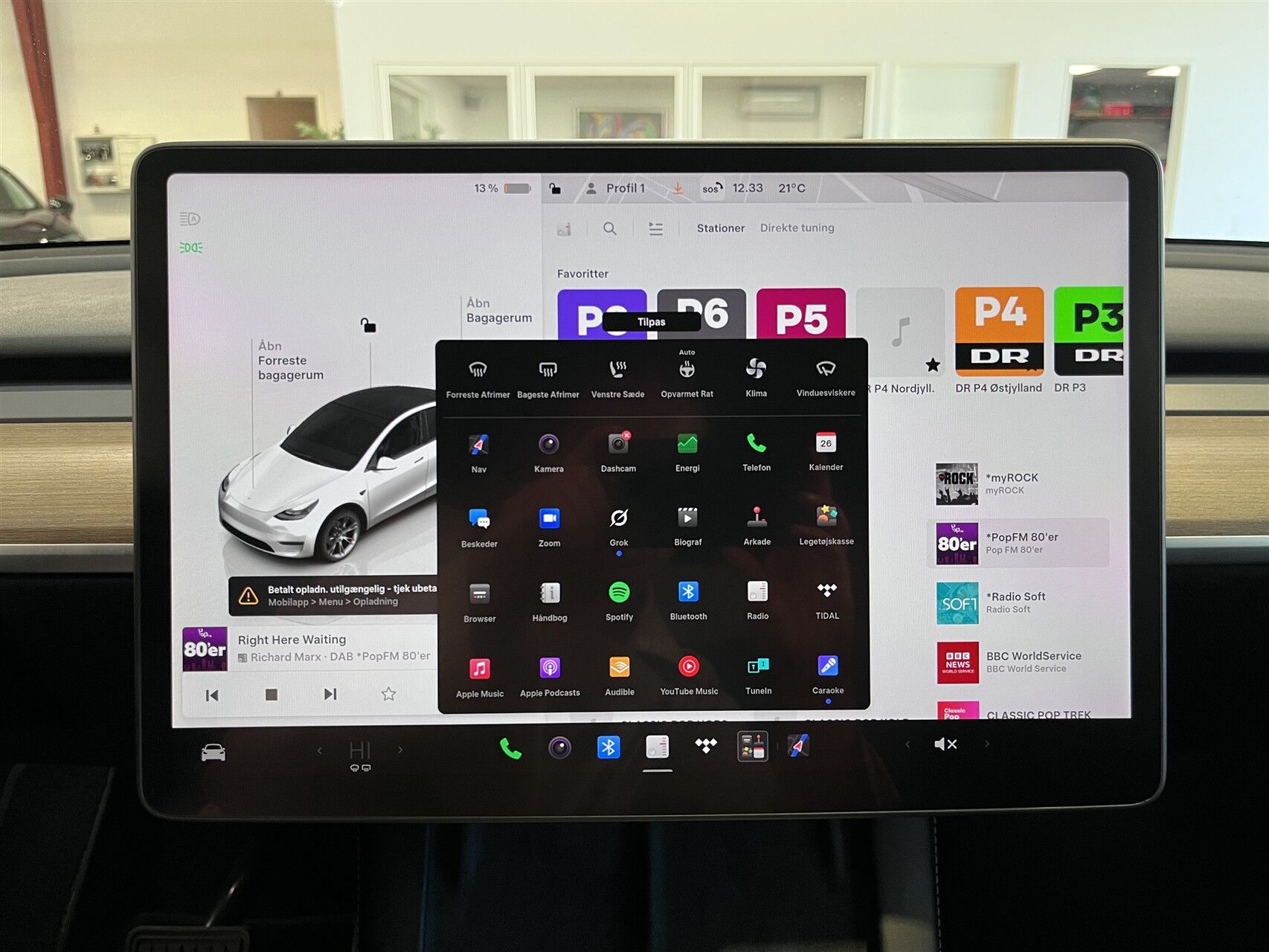 Billede af Tesla Model Y EL RWD 299HK 5d Aut.