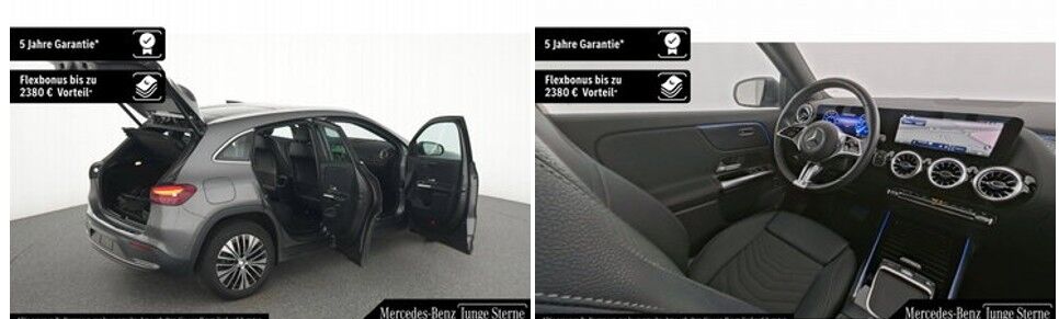 Billede af Mercedes-Benz EQA 250+ EL Progressive 190HK 5d Aut.