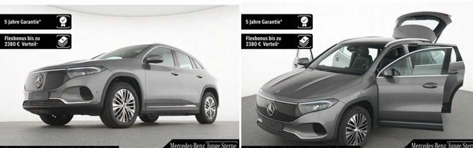 Billede af Mercedes-Benz EQA 250+ EL Progressive 190HK 5d Aut.