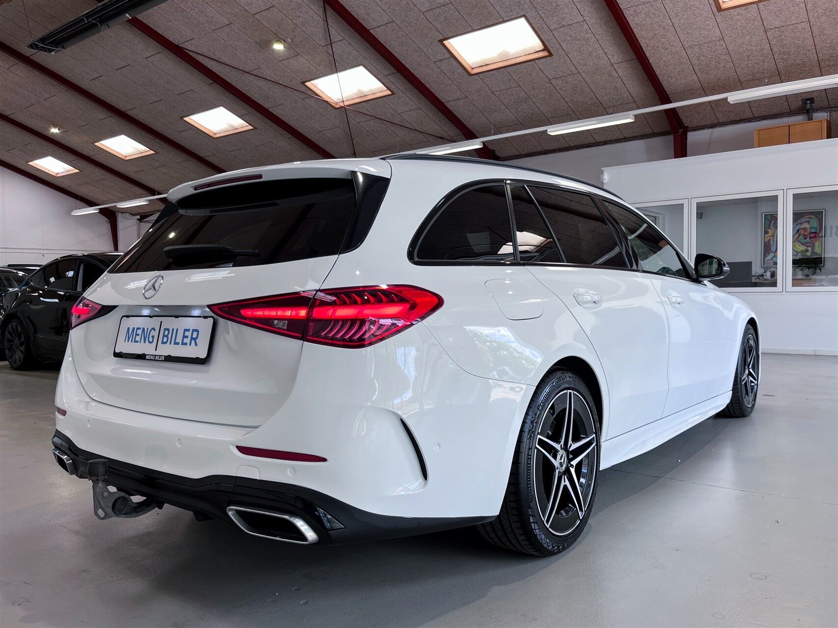 Billede af Mercedes-Benz C220 d T 2,0 D AMG Line 9G-Tronic 200HK Stc Aut. 