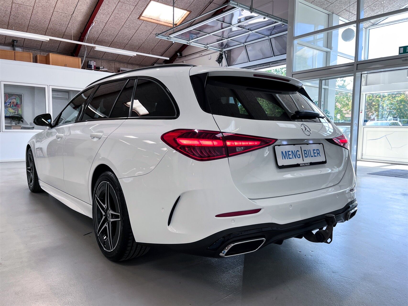 Billede af Mercedes-Benz C220 d T 2,0 D AMG Line 9G-Tronic 200HK Stc Aut. 