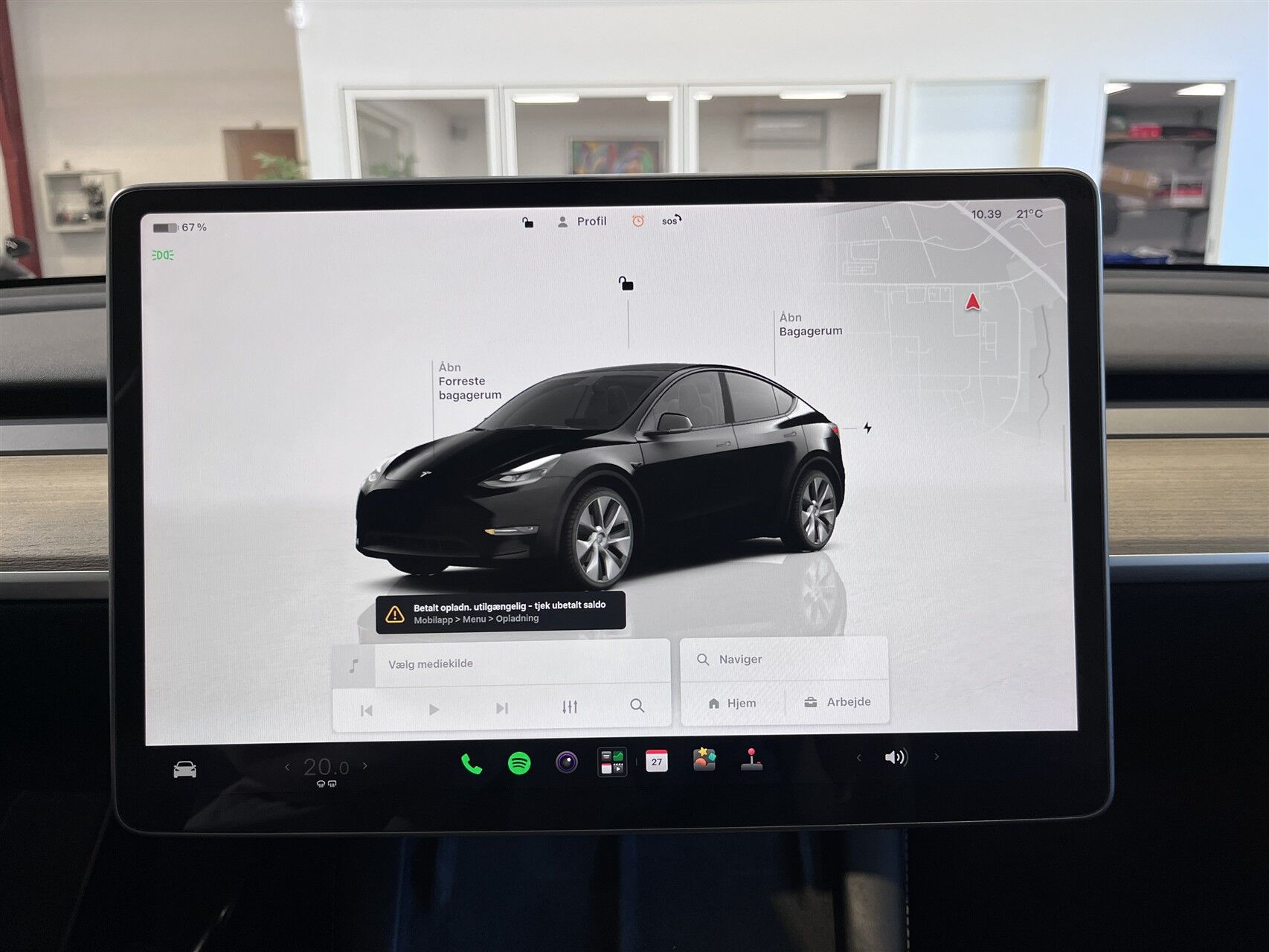 Billede af Tesla Model Y EL RWD 299HK 5d Aut.