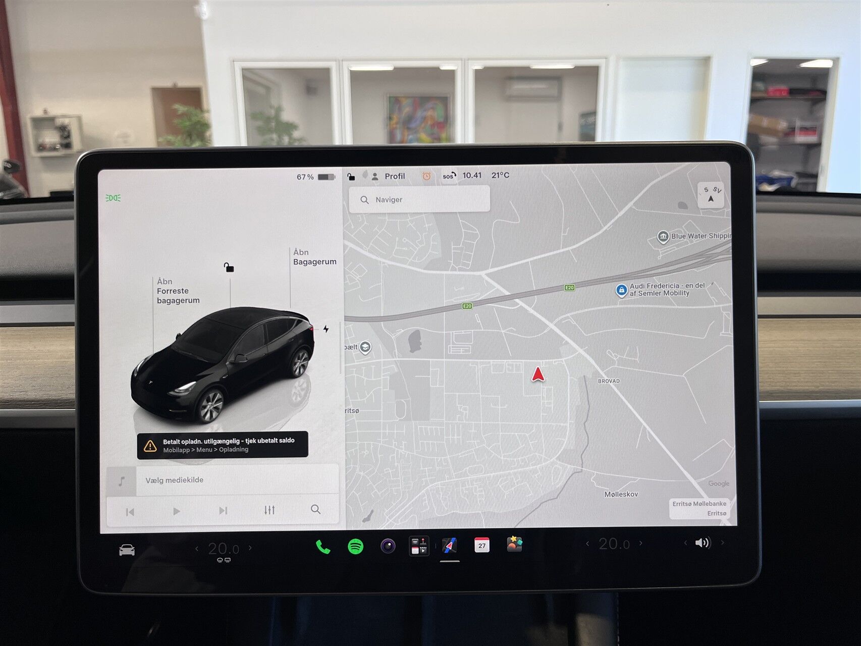 Billede af Tesla Model Y EL RWD 299HK 5d Aut.