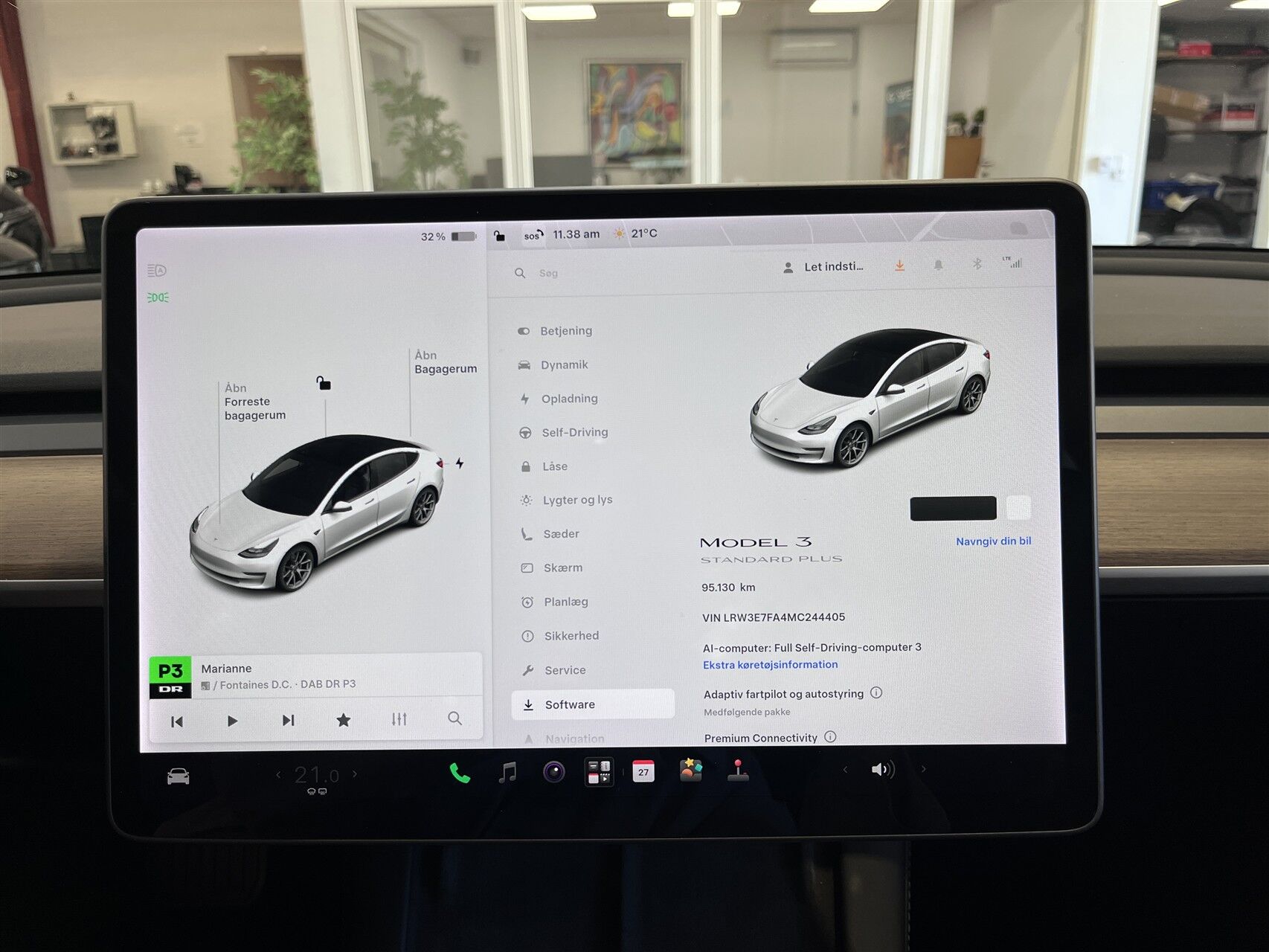 Billede af Tesla Model 3 EL Standard Range Plus 325HK Aut.