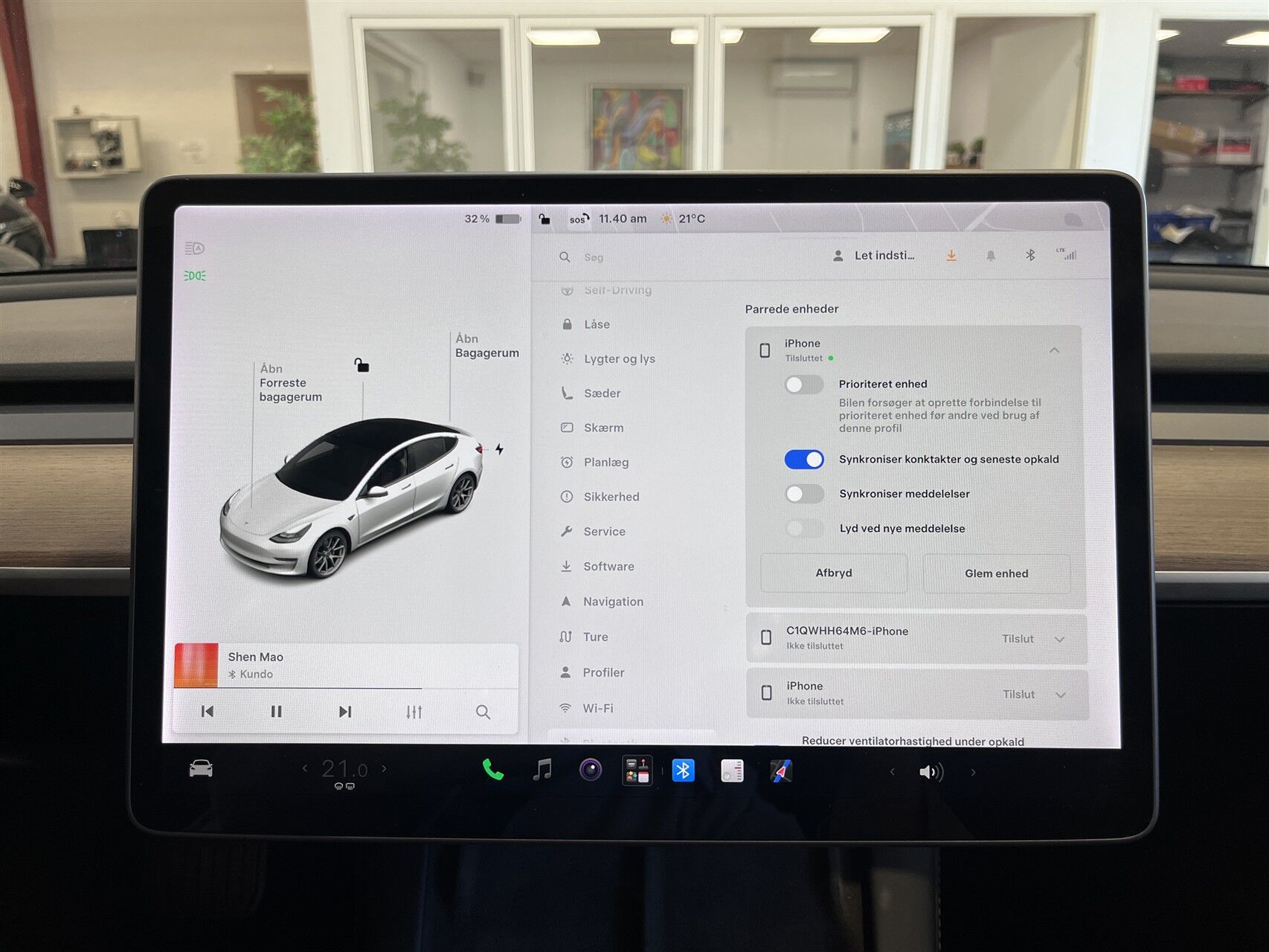 Billede af Tesla Model 3 EL Standard Range Plus 325HK Aut.