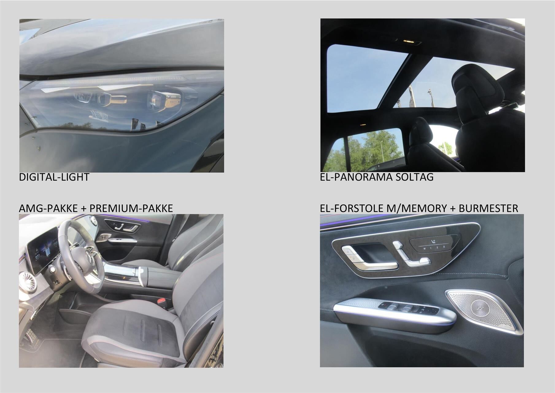 Billede af Mercedes-Benz EQE 350 EL AMG Premium 4Matic 292HK 5d Aut.