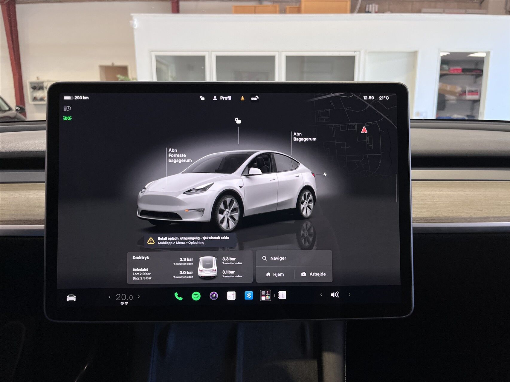 Billede af Tesla Model Y EL RWD 299HK 5d Aut.