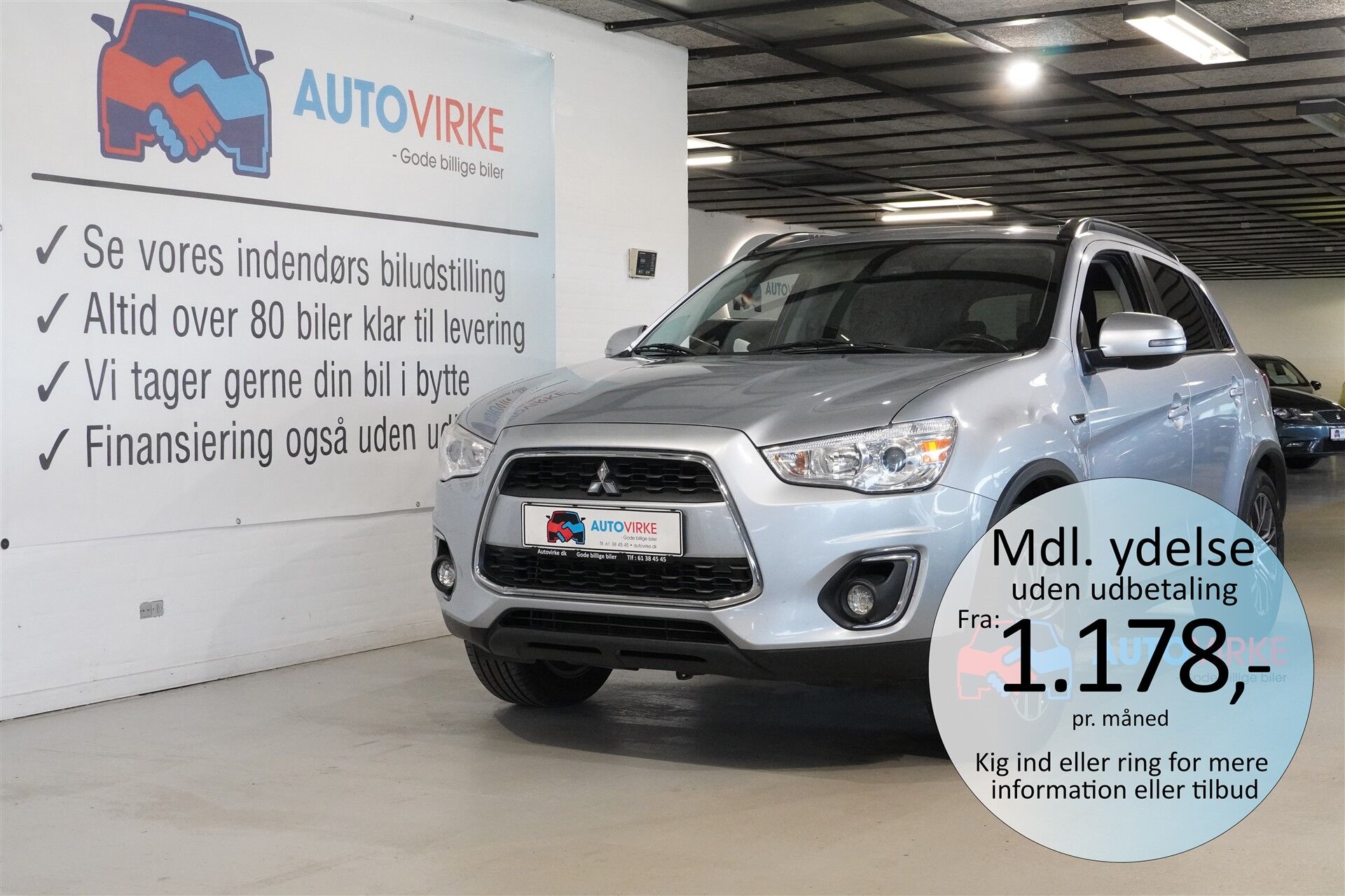 Billede af Mitsubishi ASX 1,6 Invite 117HK 5d