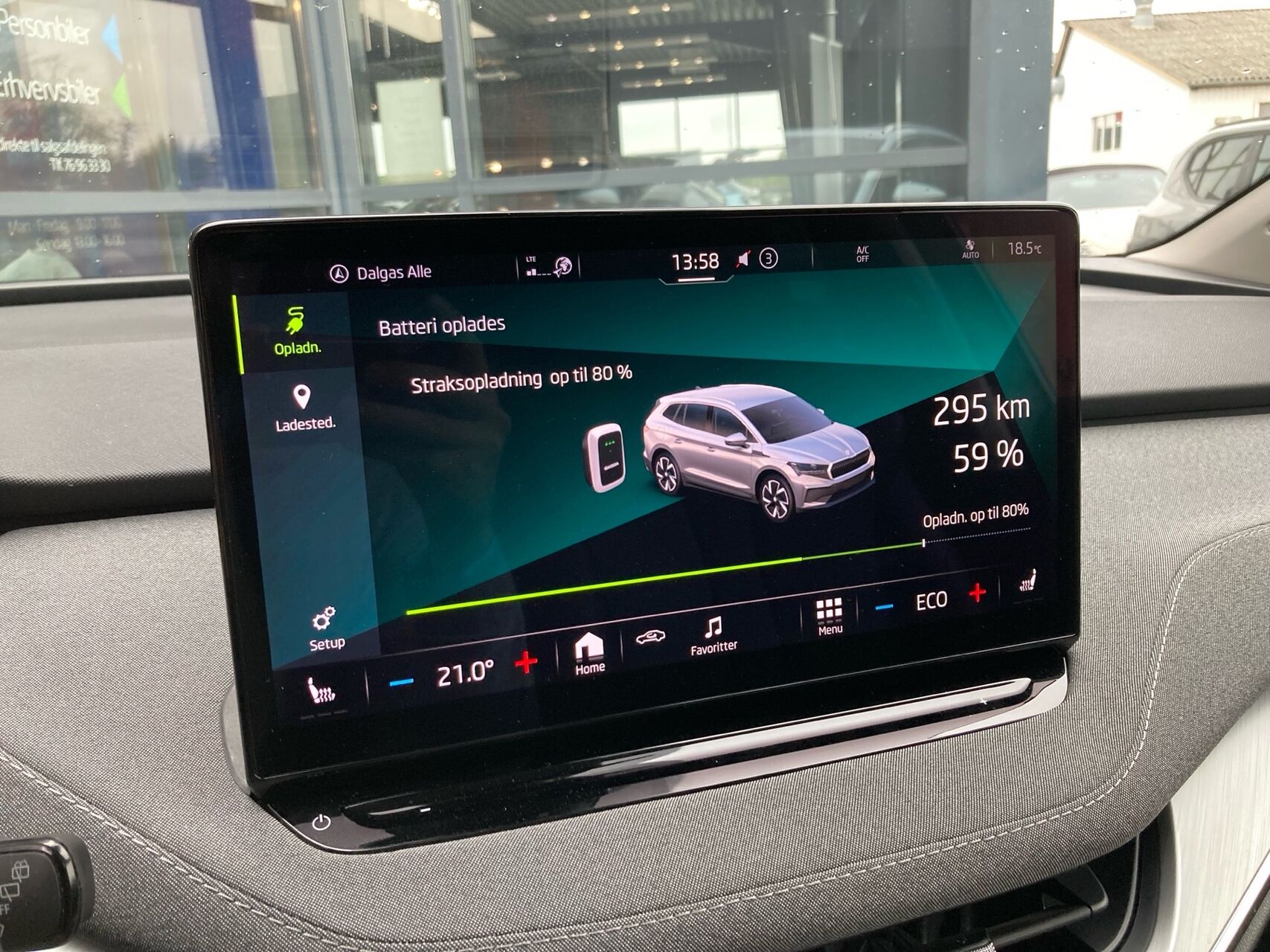 Billede af Skoda Enyaq 80 iV Premium 204HK 5d Aut.