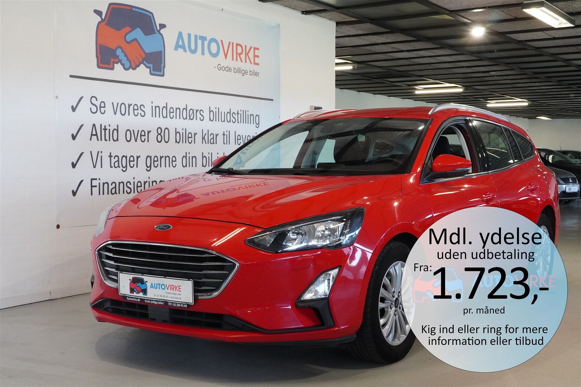 Billede af Ford Focus 1,0 EcoBoost Titanium 125HK Stc 6g