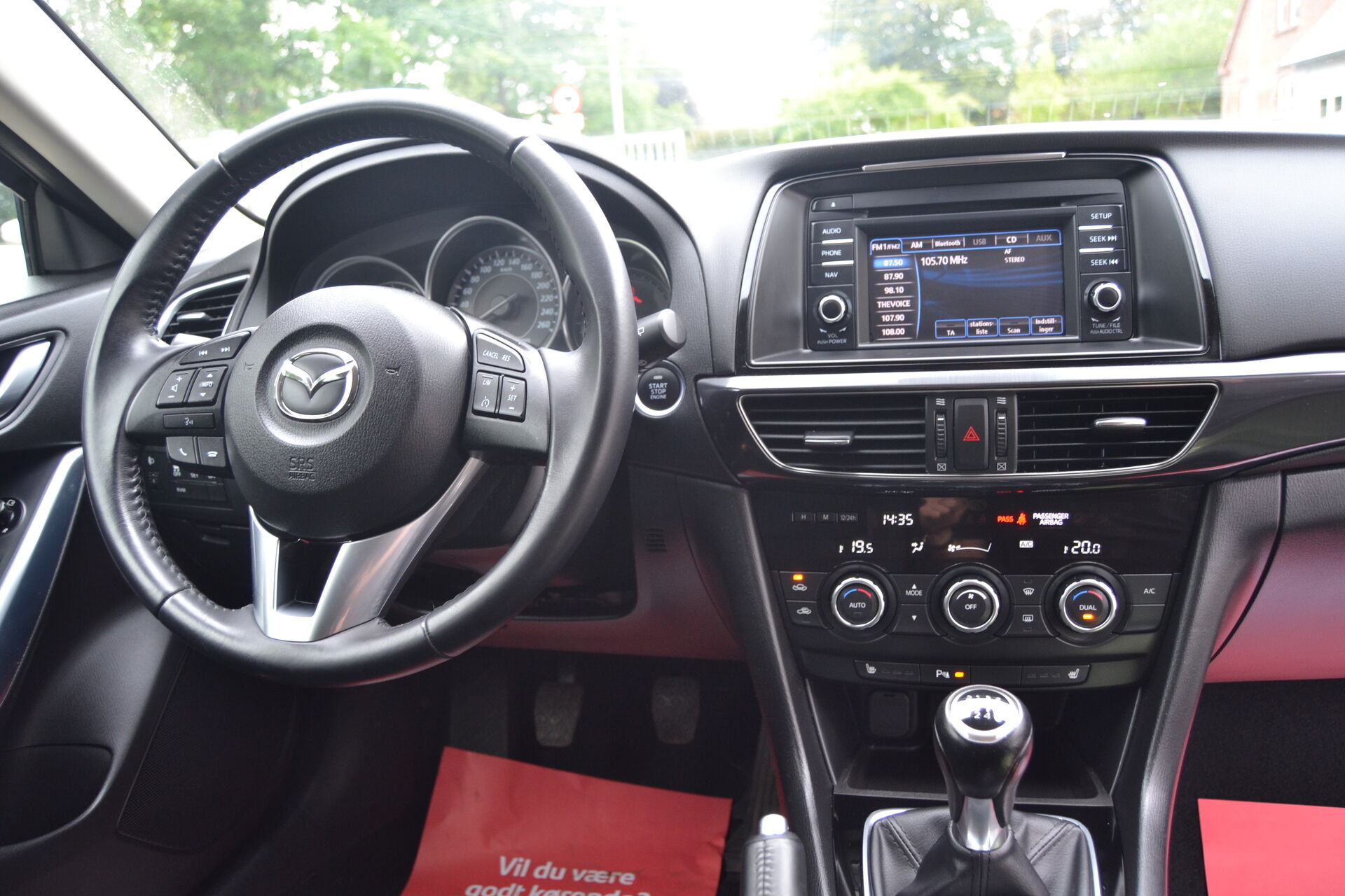 Billede af Mazda 6 2,0 Skyactiv-G Vision 165HK Stc 6g