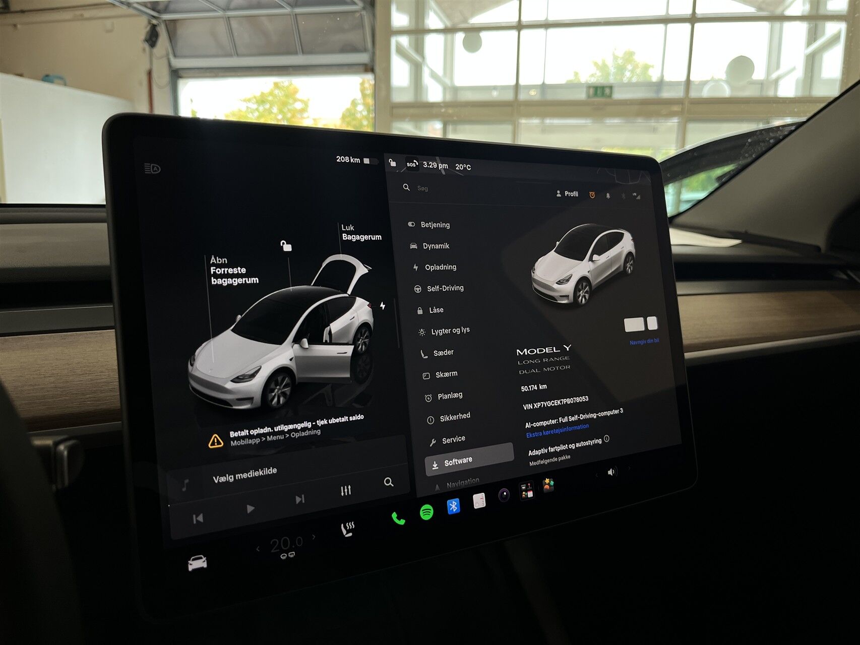 Billede af Tesla Model Y EL Long Range AWD 514HK 5d Aut.
