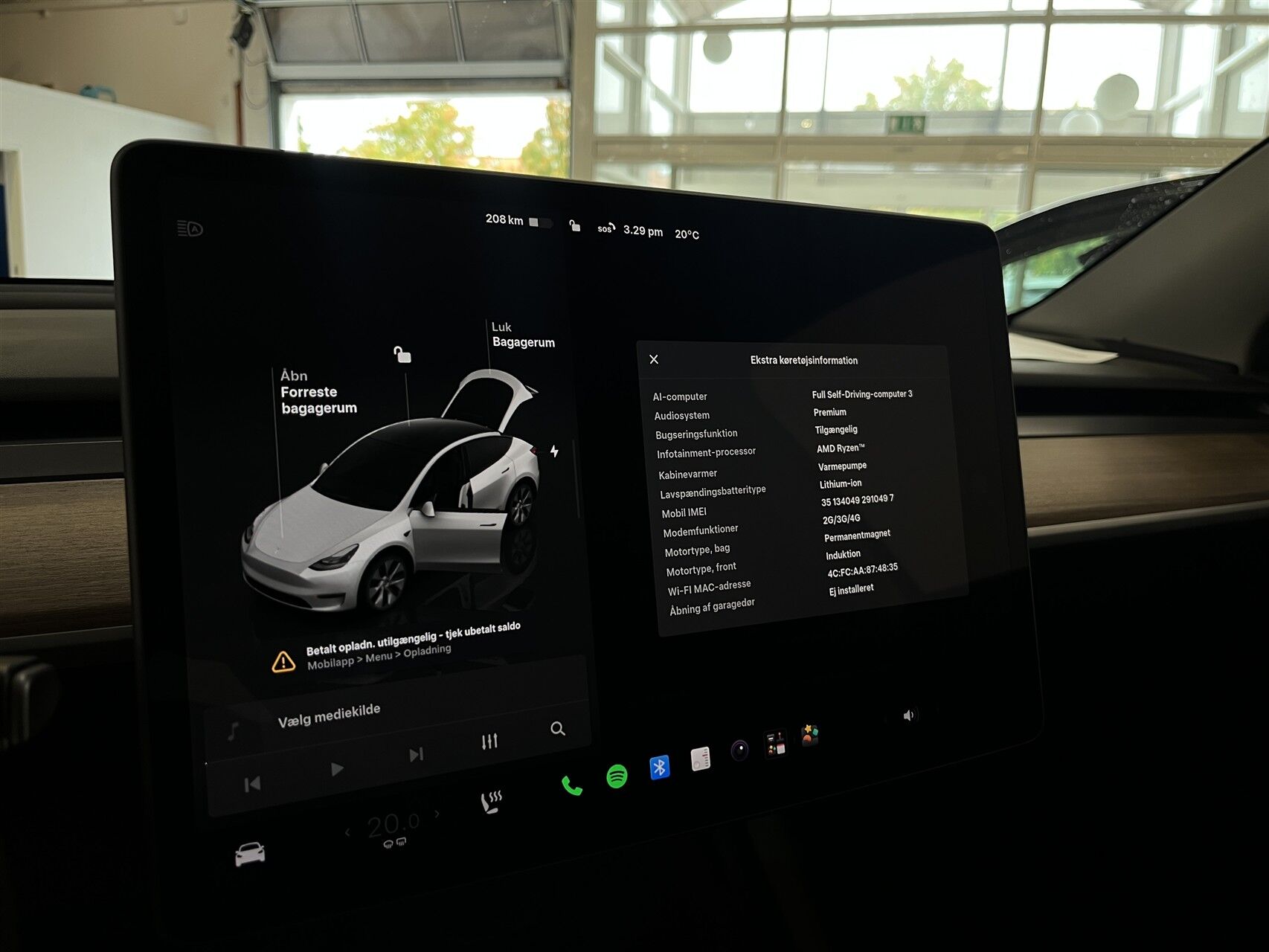 Billede af Tesla Model Y EL Long Range AWD 514HK 5d Aut.